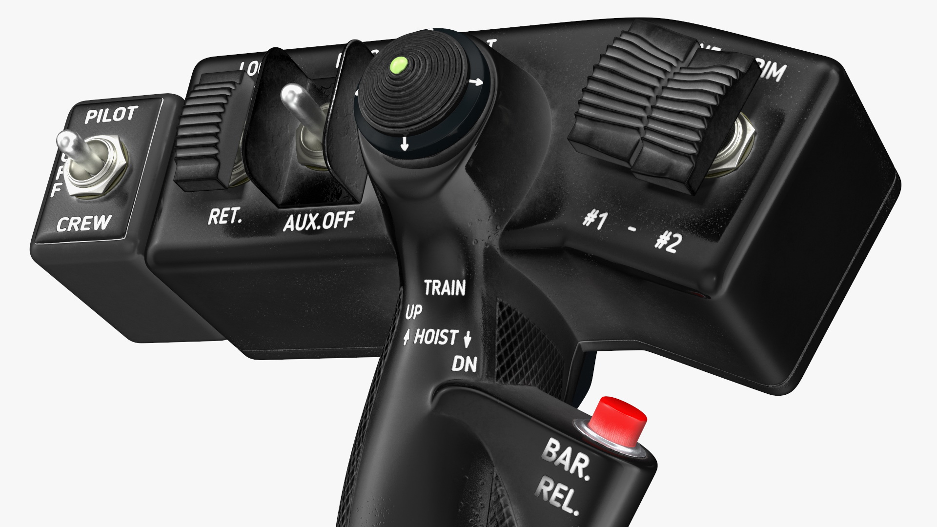 3D Helicopter Flight Control Stick