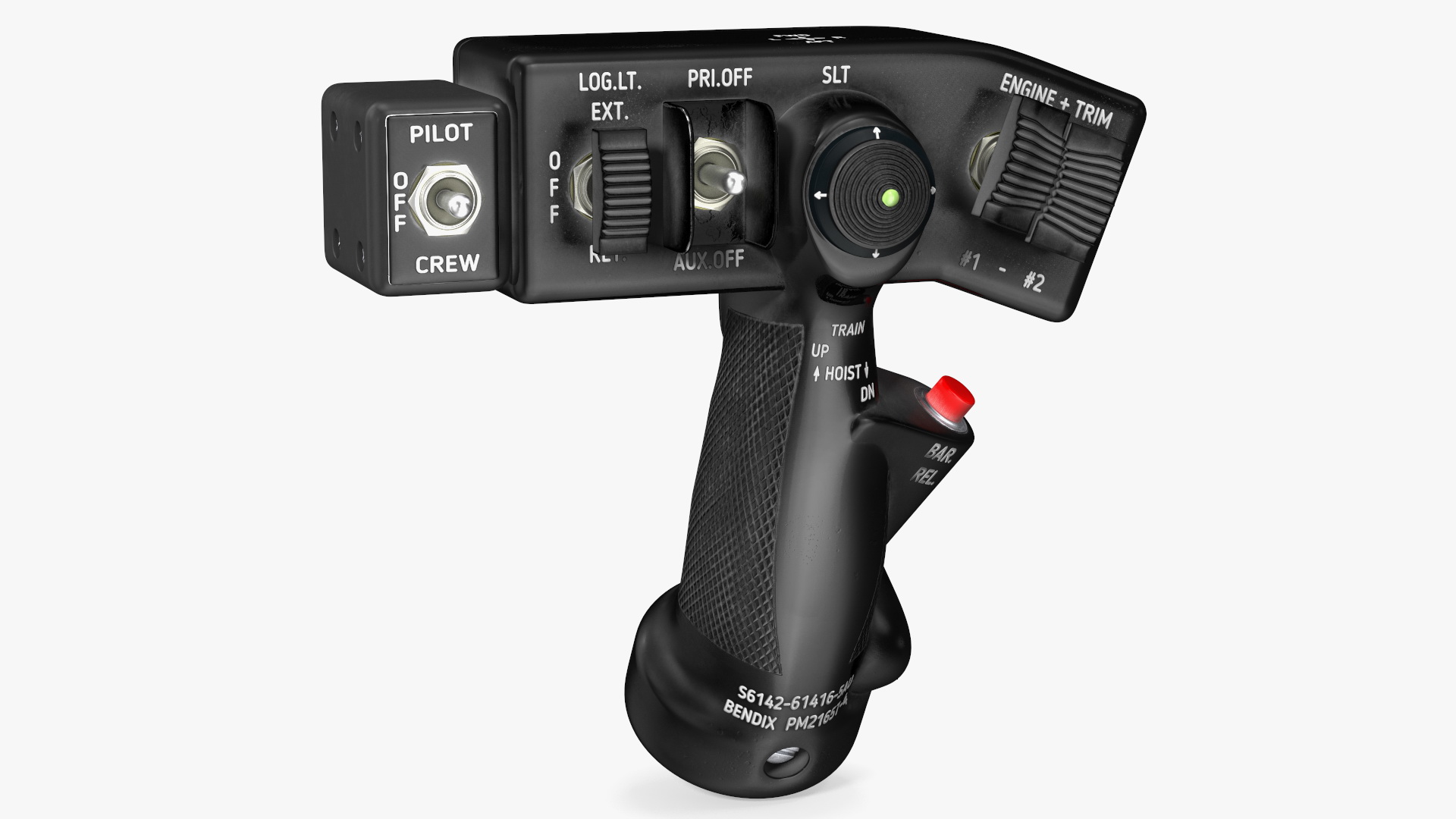 3D Helicopter Flight Control Stick