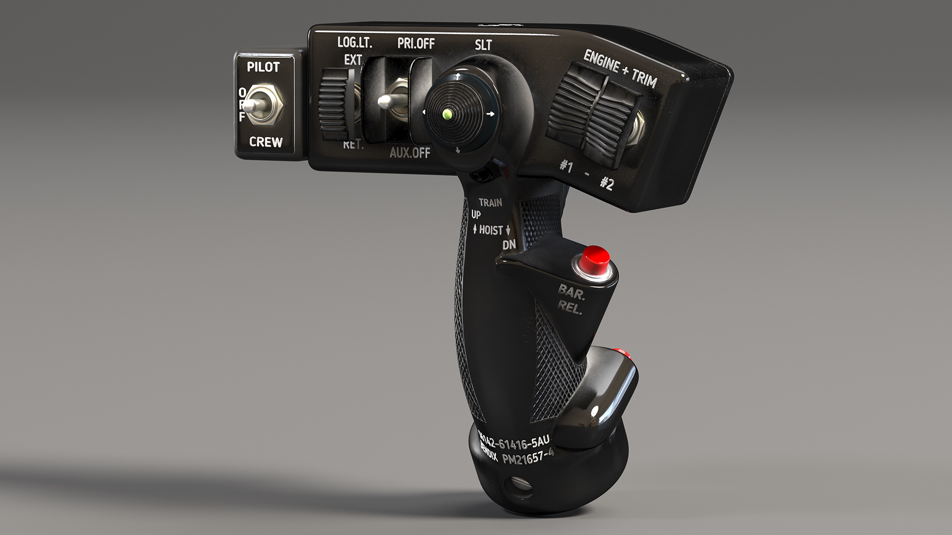 3D Helicopter Flight Control Stick