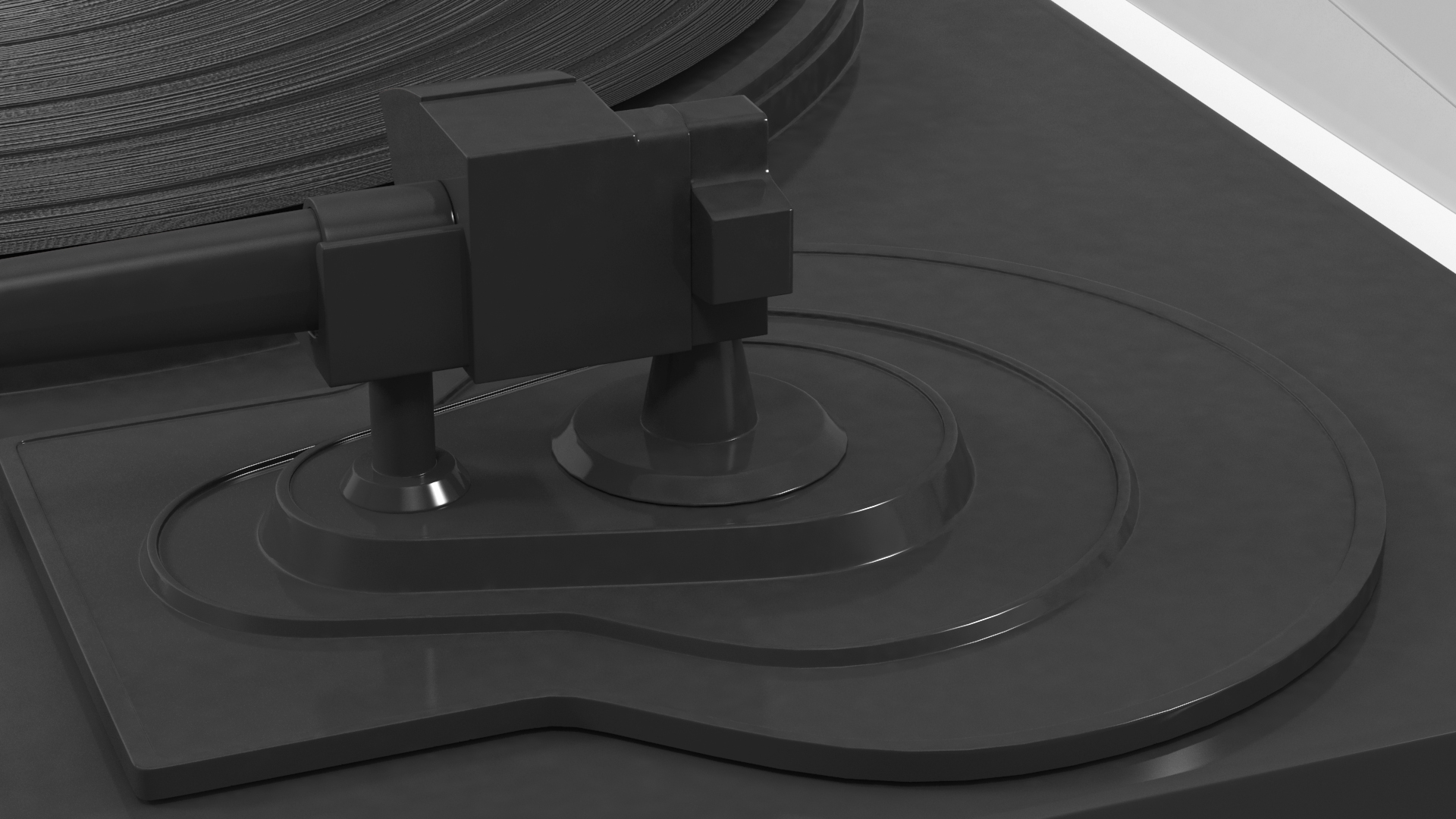 3D model Retro Turntable