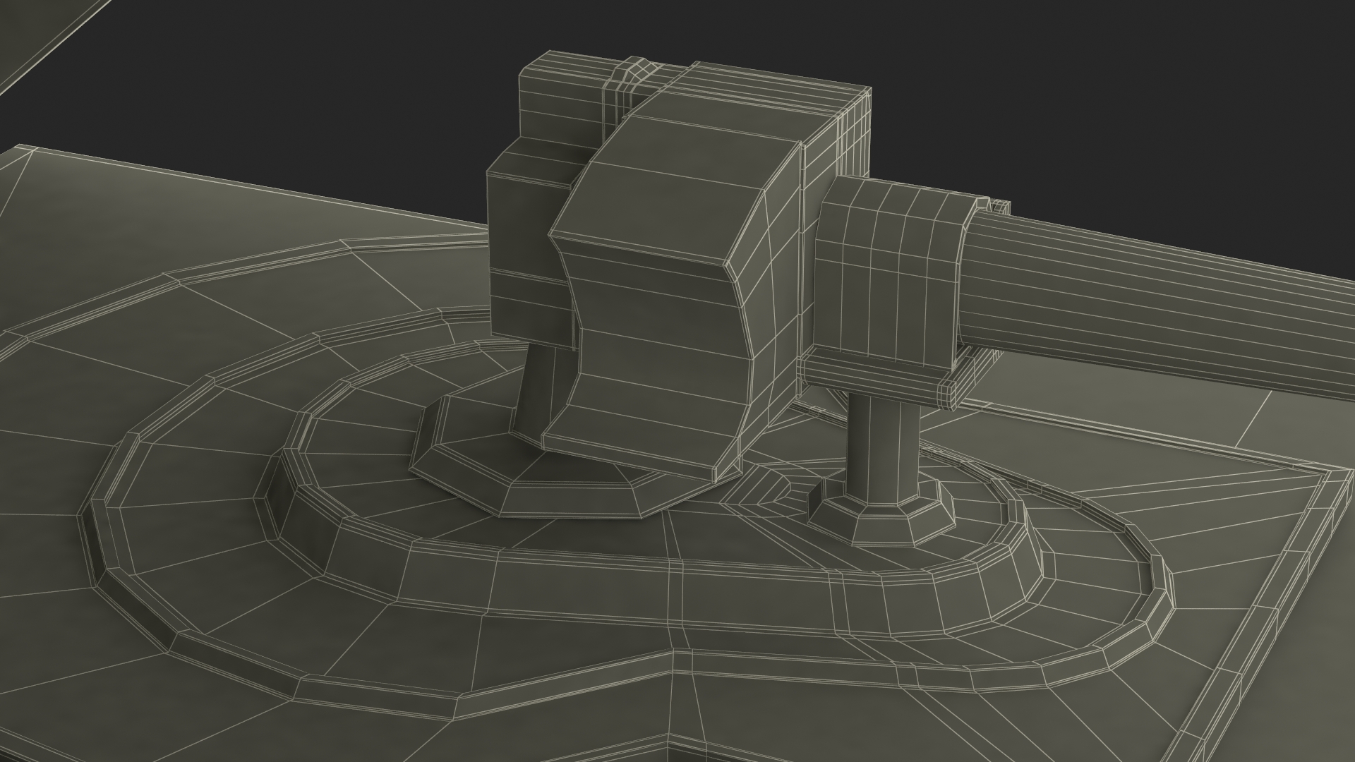 3D model Retro Turntable