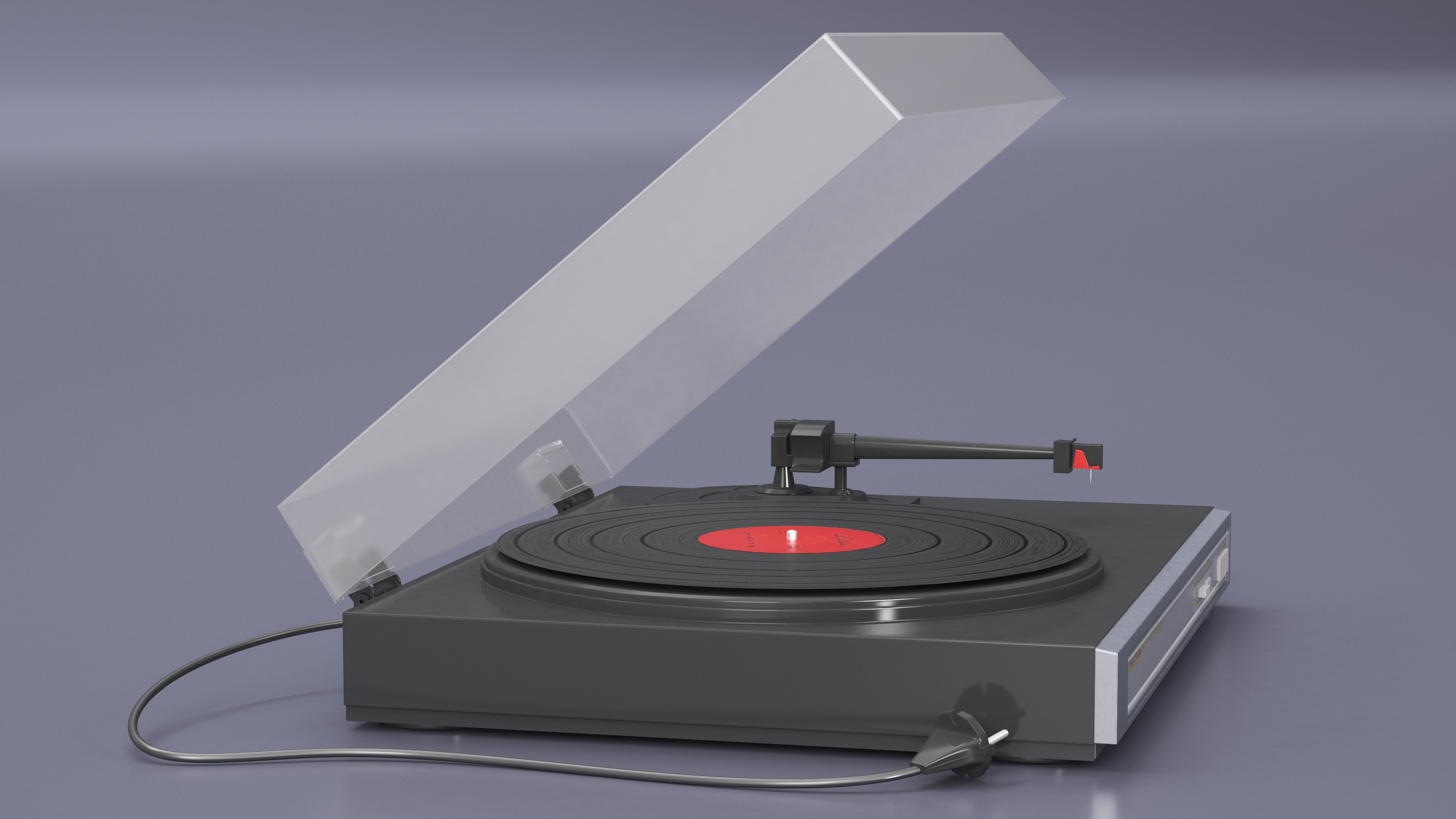 3D model Retro Turntable
