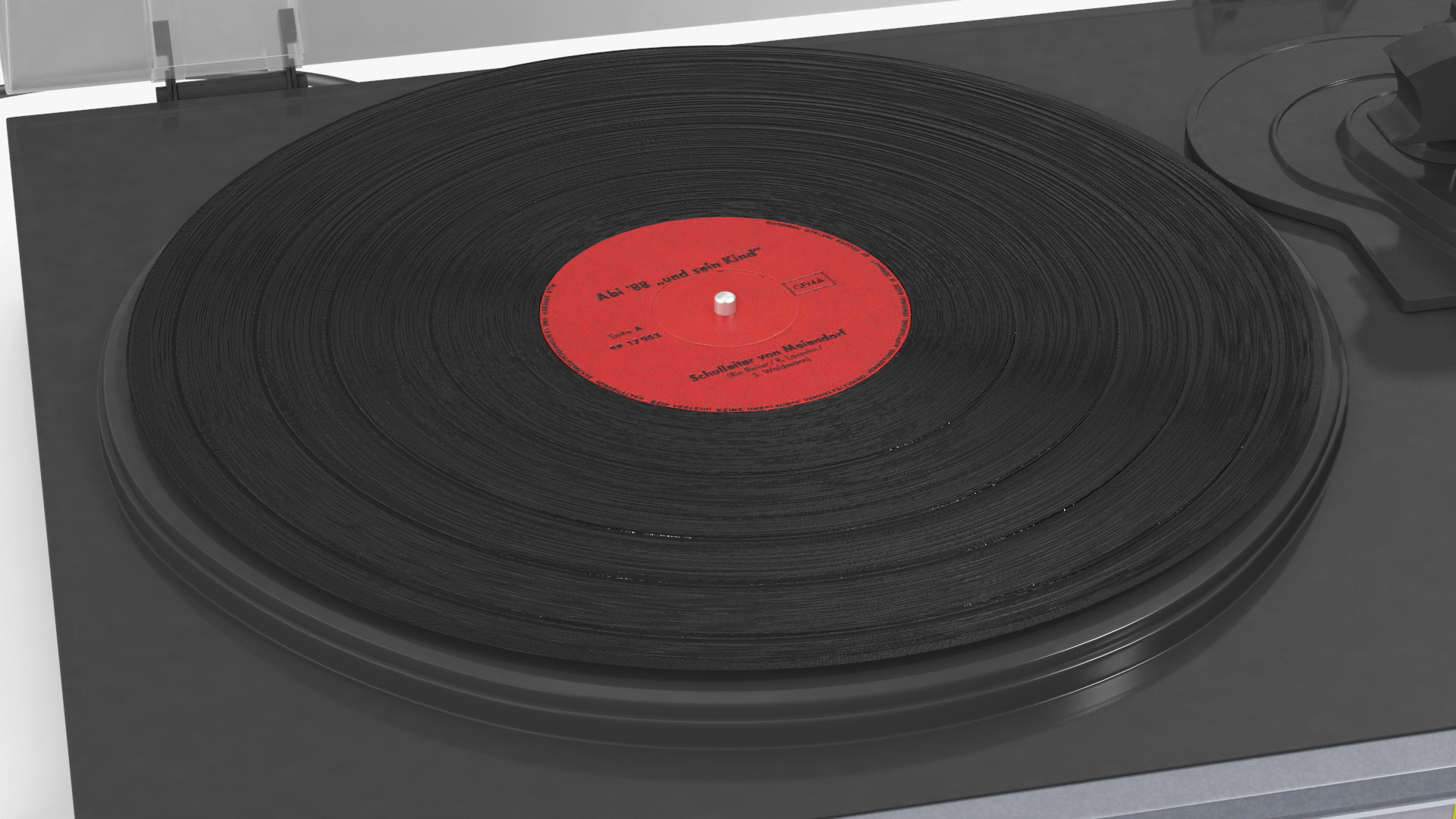 3D model Retro Turntable