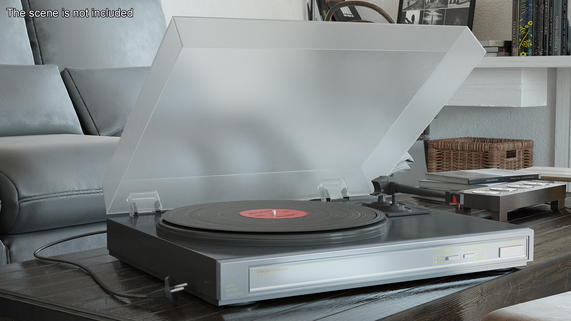 3D model Retro Turntable