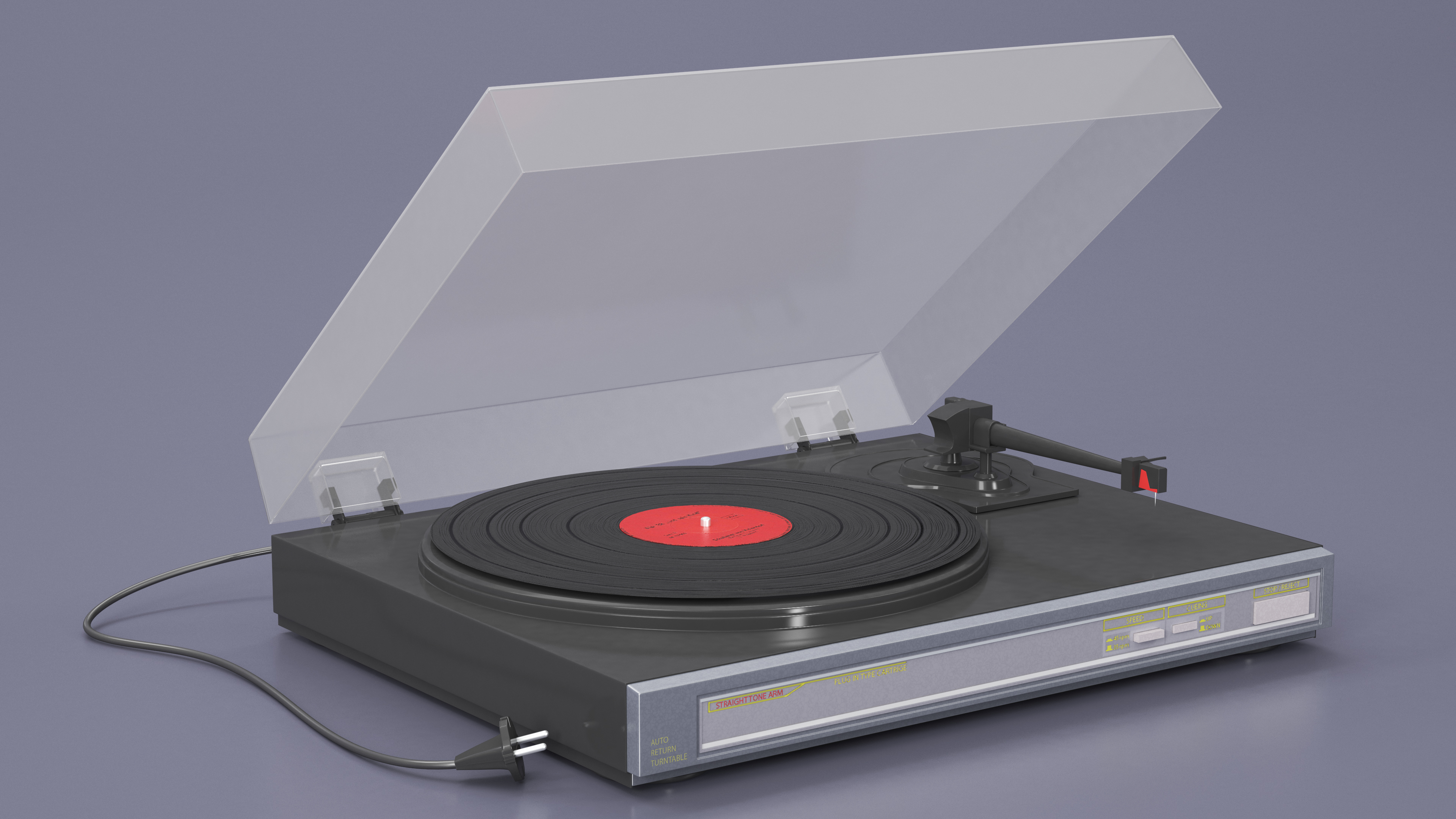 3D model Retro Turntable