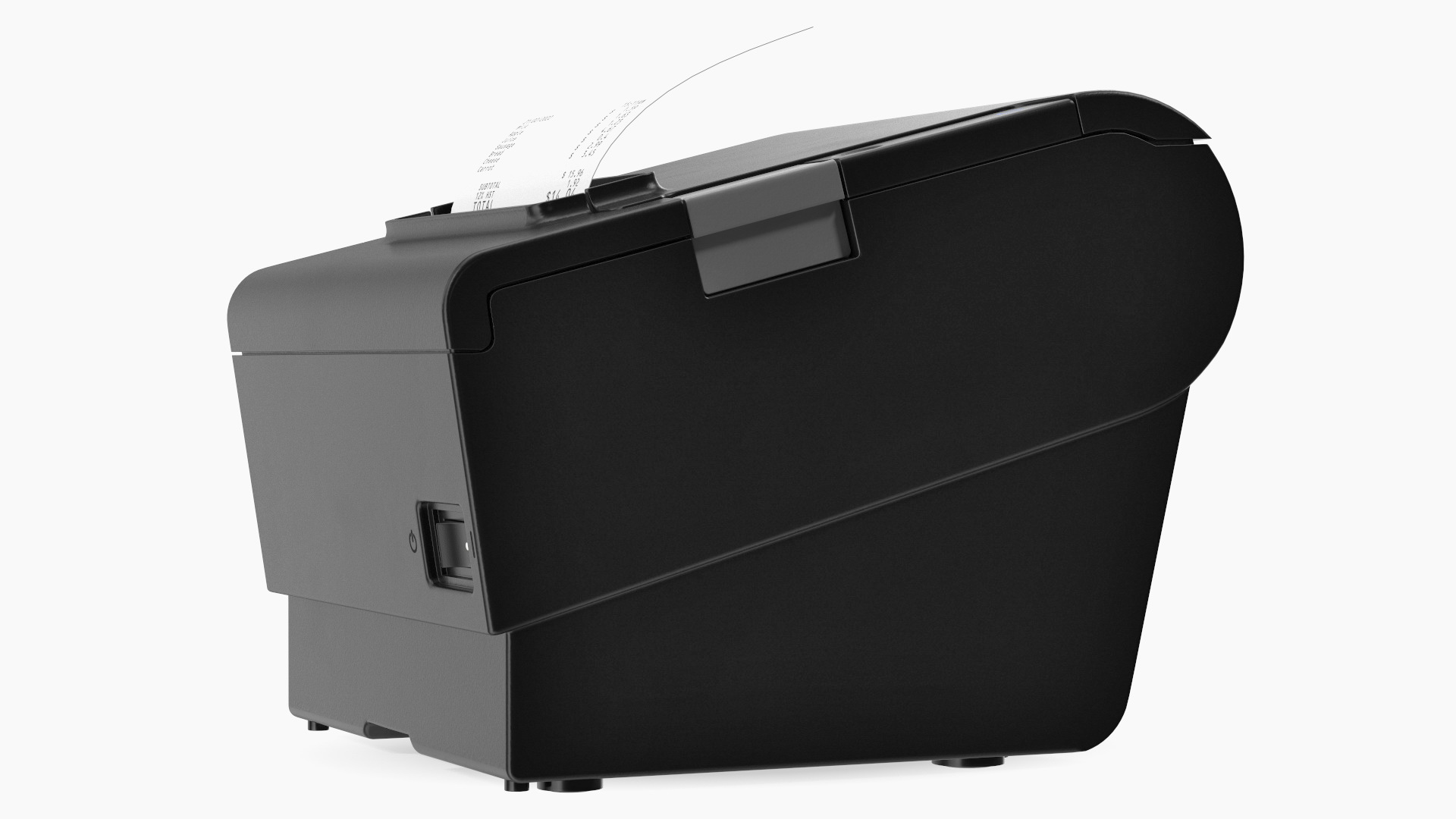 3D Compact POS Thermal Receipt Printer Black