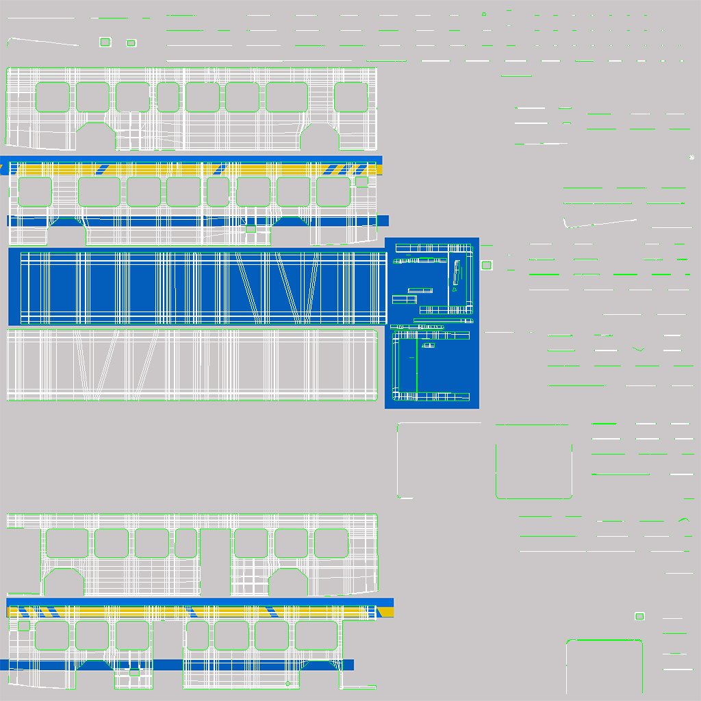 3D Metro Transit Bus Rigged for Maya model