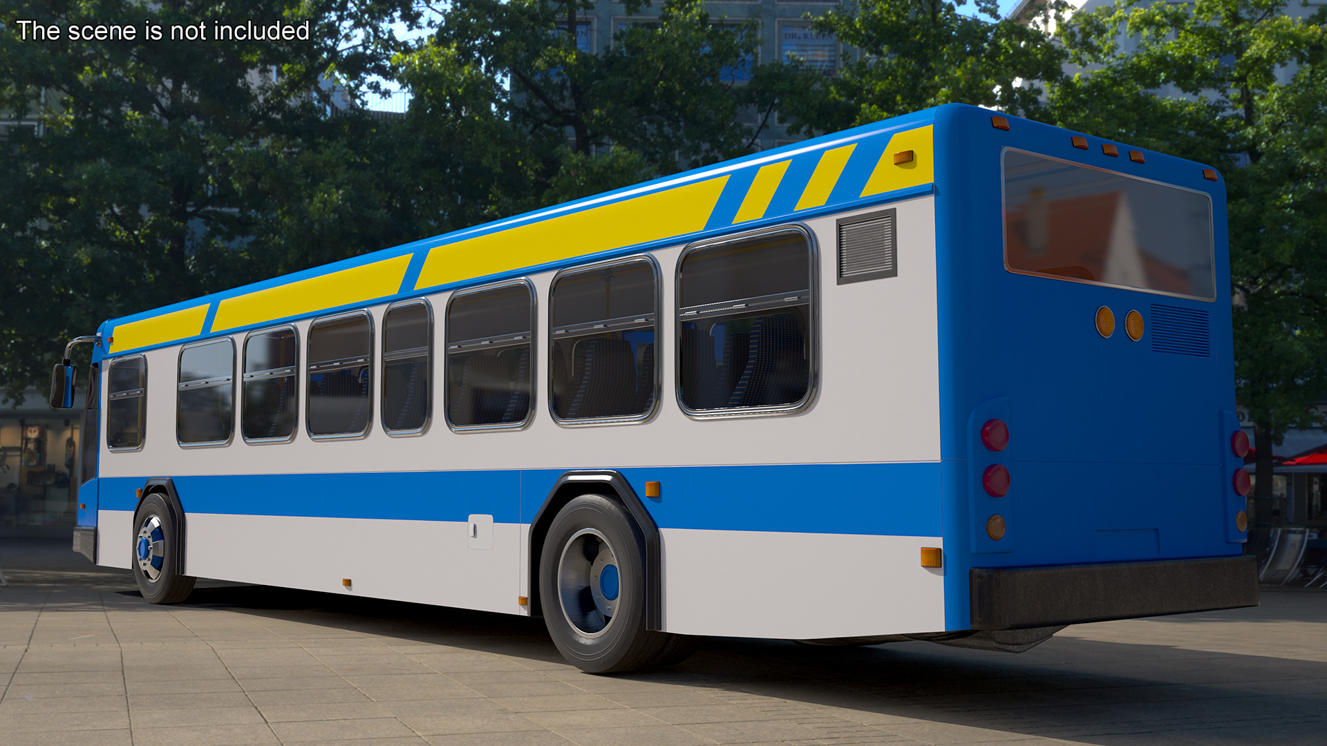 3D Metro Transit Bus Rigged for Maya model