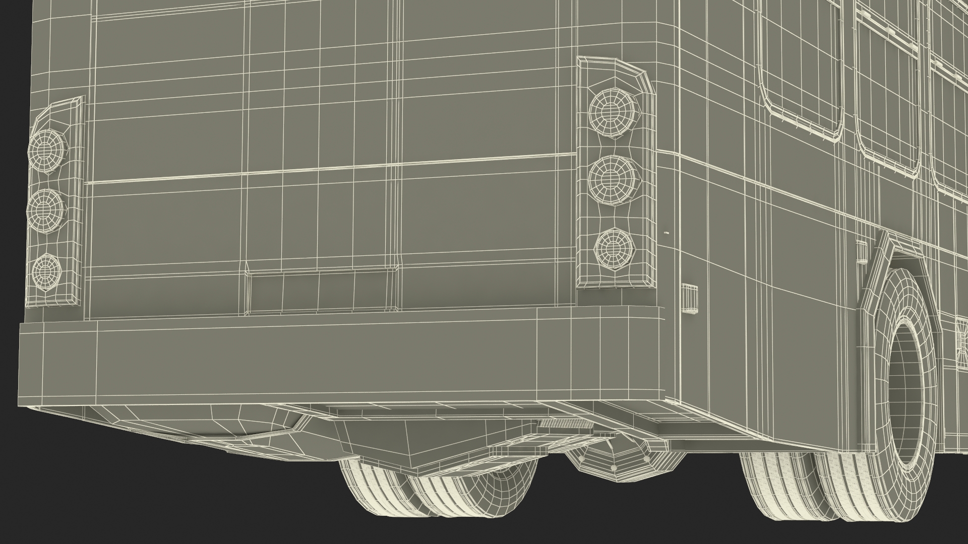 3D Metro Transit Bus Rigged for Maya model