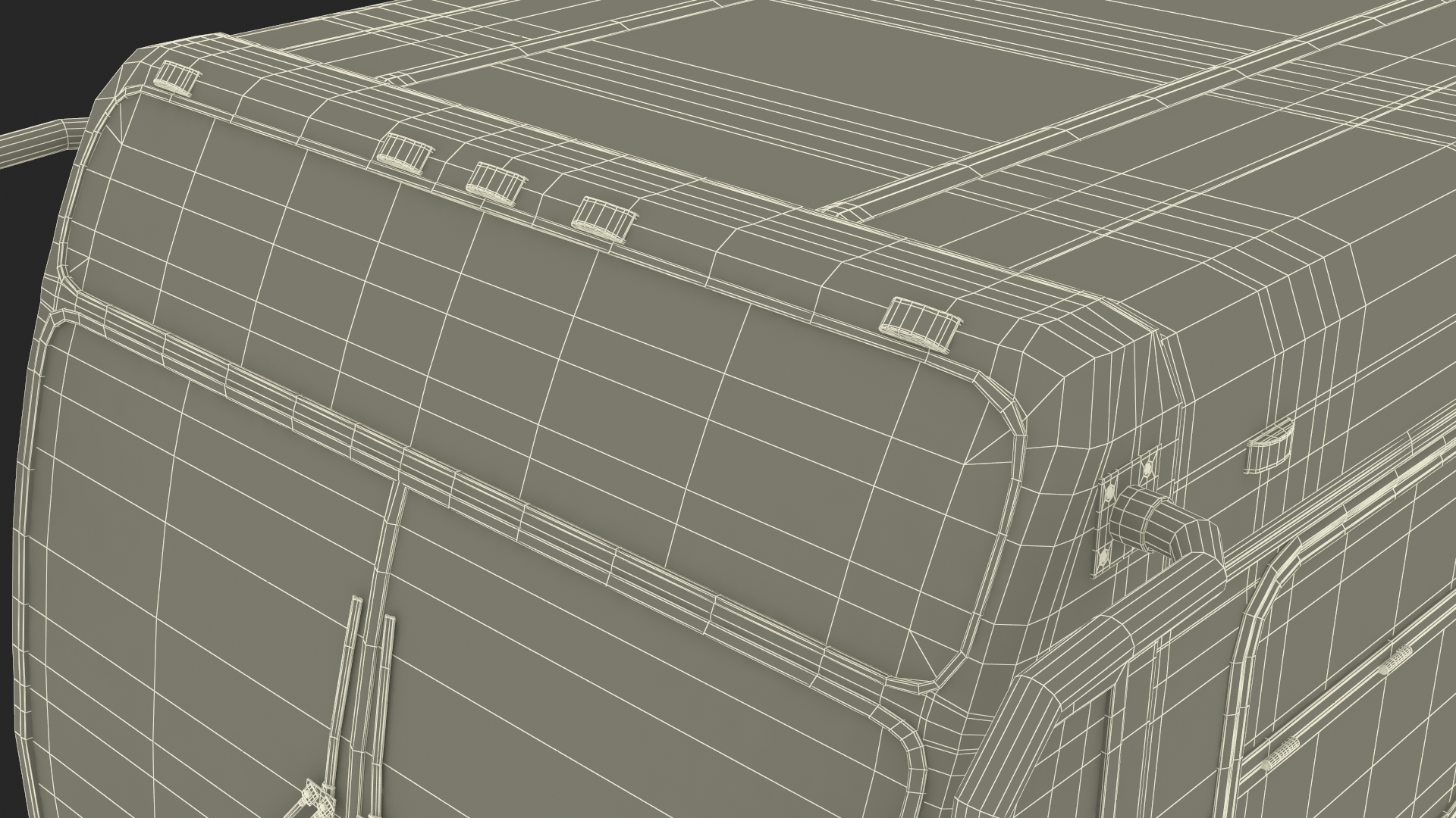3D Metro Transit Bus Rigged for Maya model