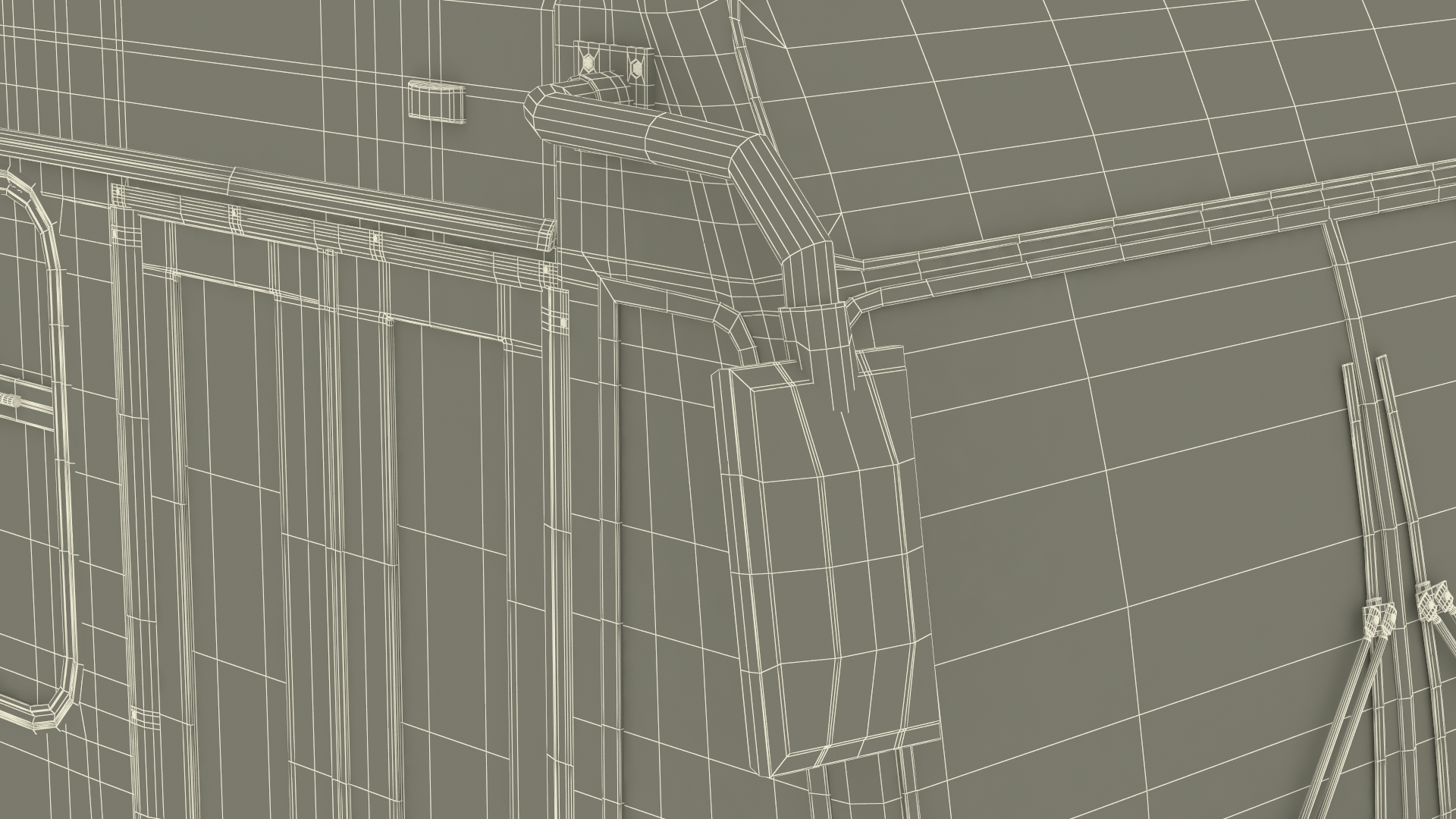3D Metro Transit Bus Rigged for Maya model