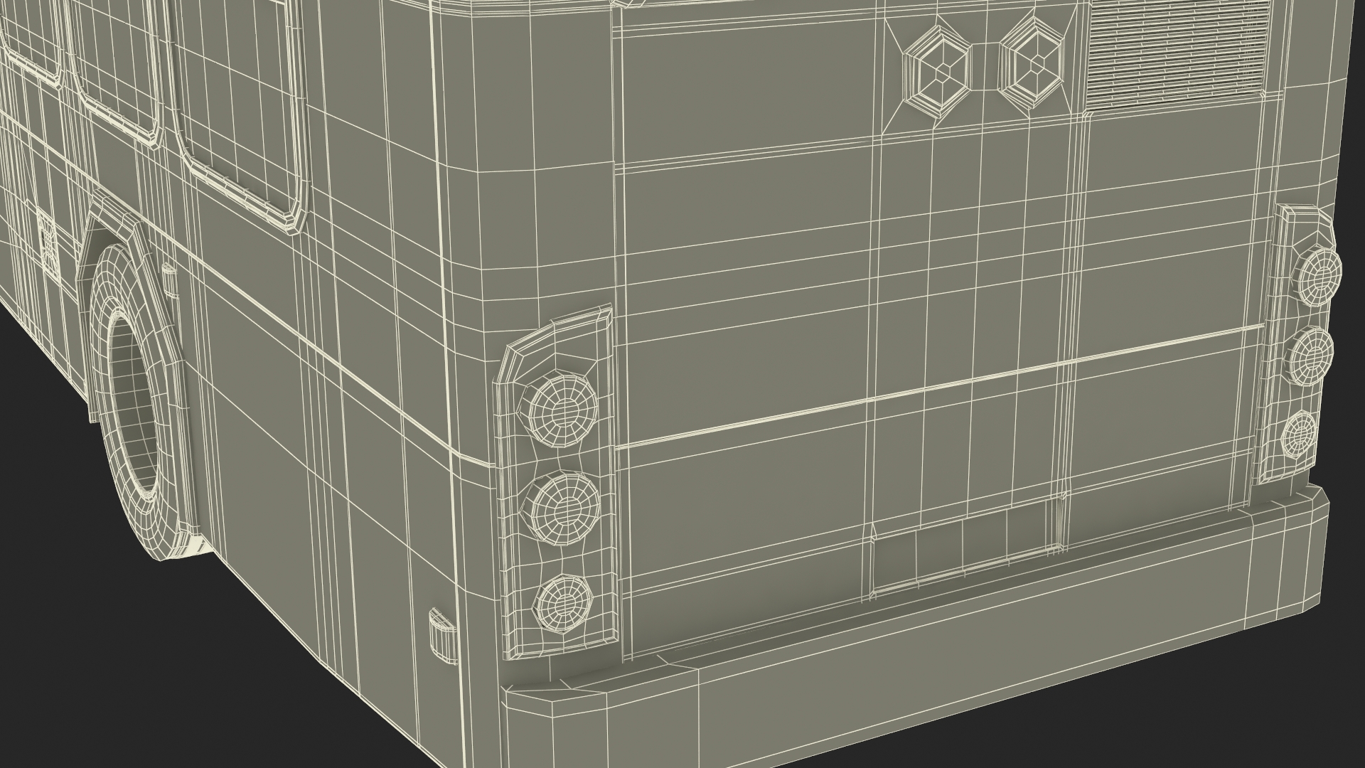 3D Metro Transit Bus Rigged for Maya model
