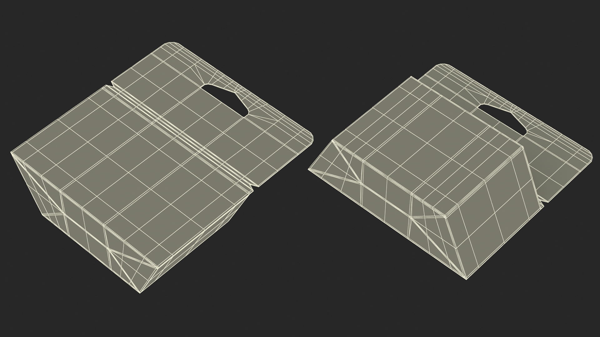 HP 652 Tricolor Cartridge Box 3D model