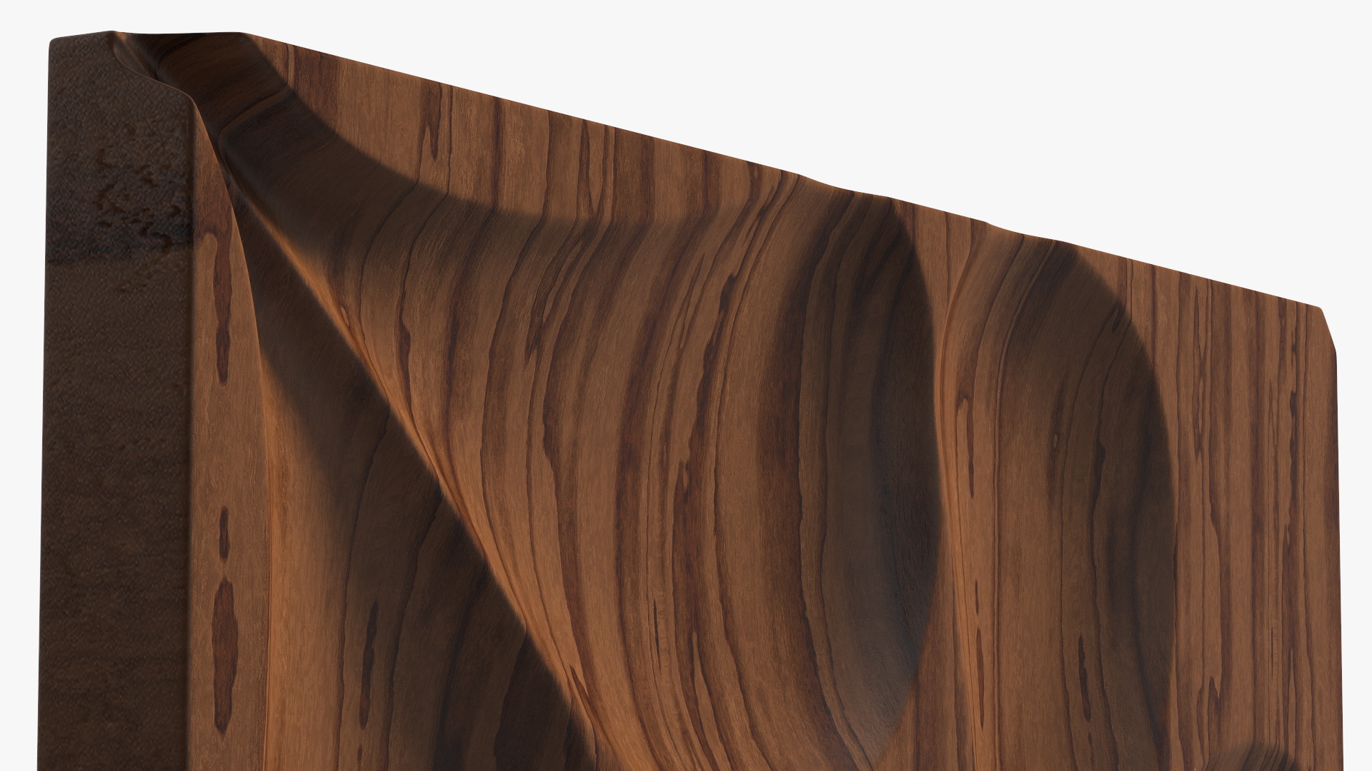 3D Wall Panel Drops Wood 3D model