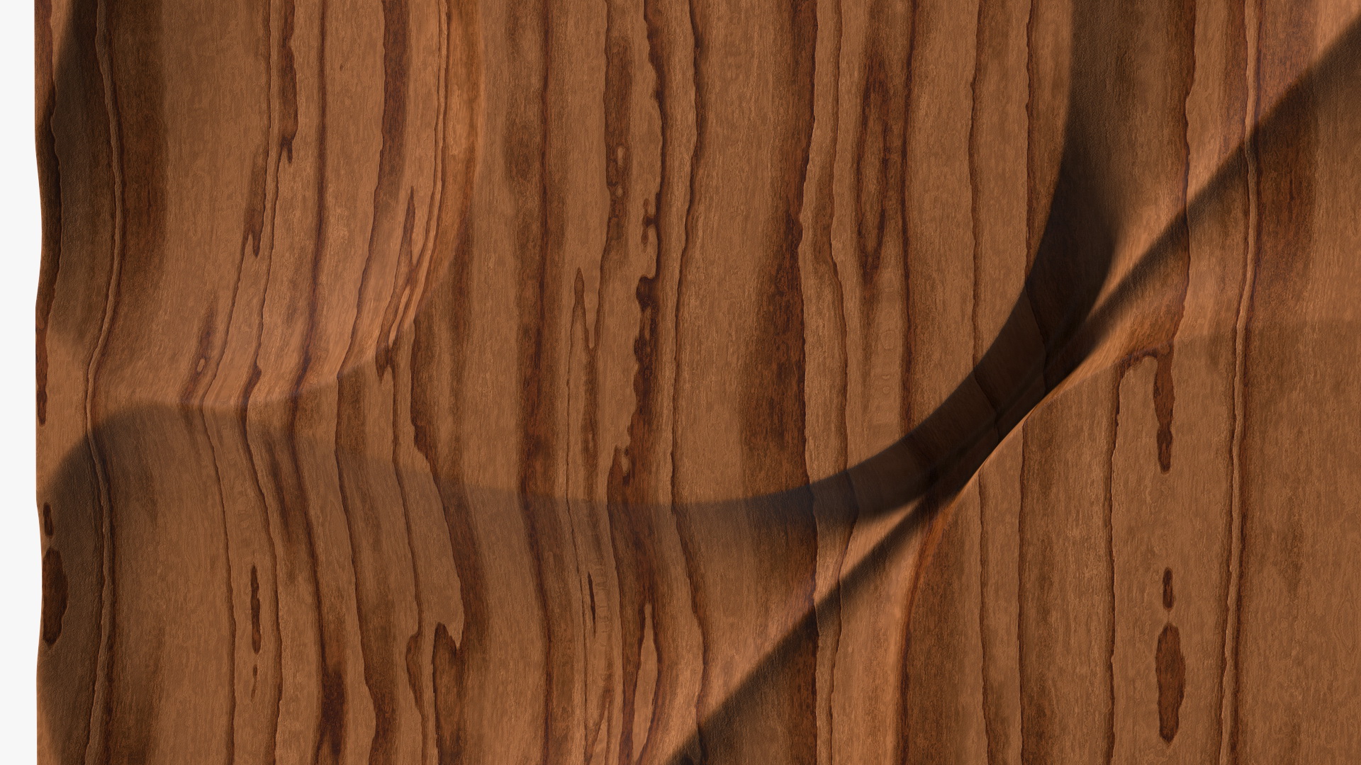 3D Wall Panel Drops Wood 3D model