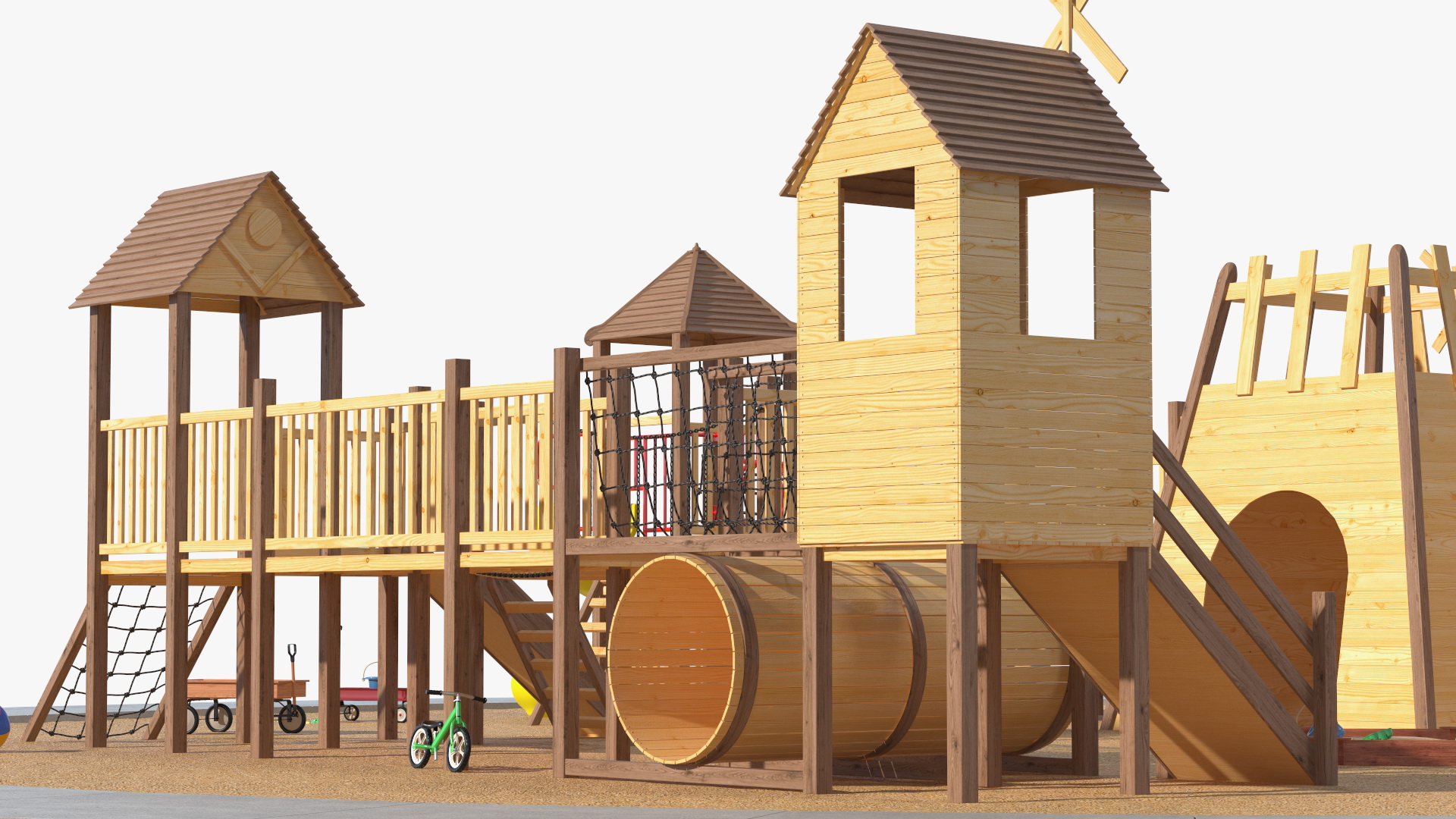 3D model Childrens Playground with Toys