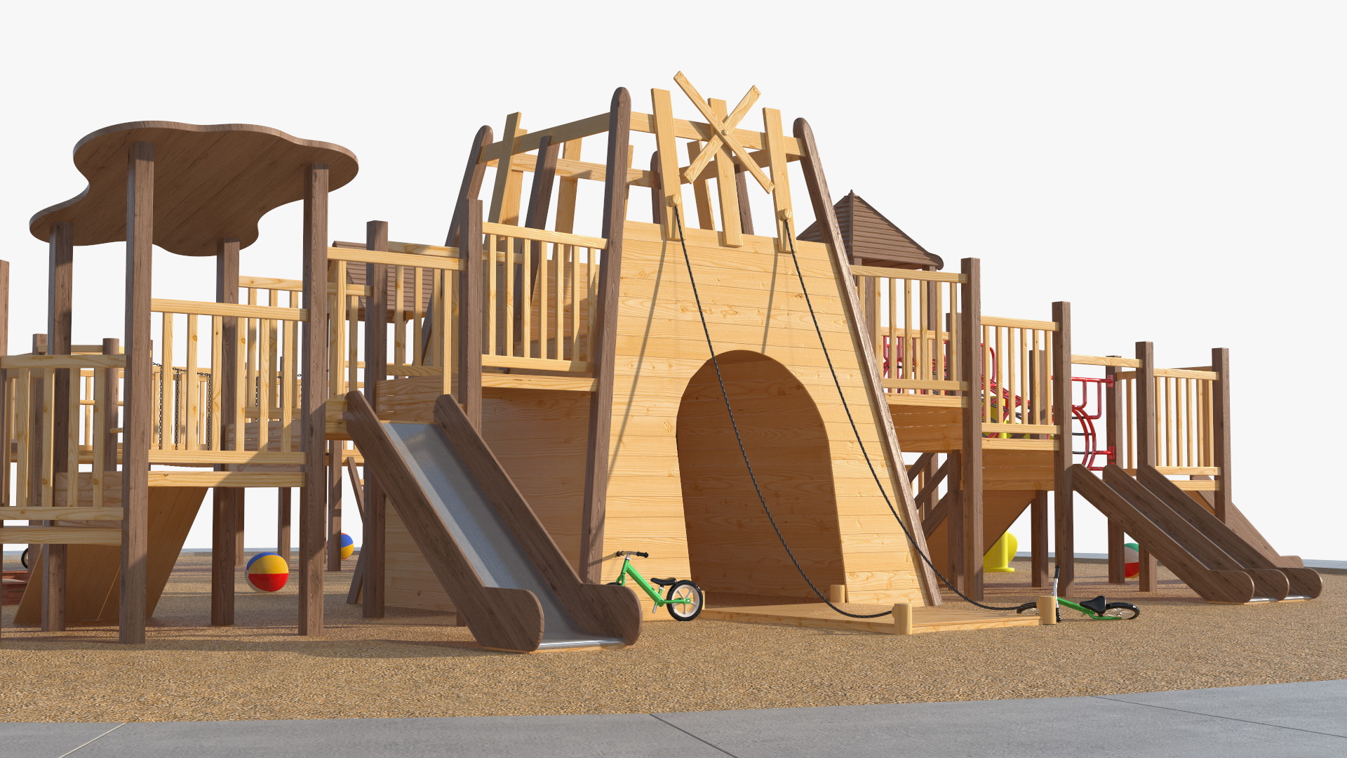 3D model Childrens Playground with Toys