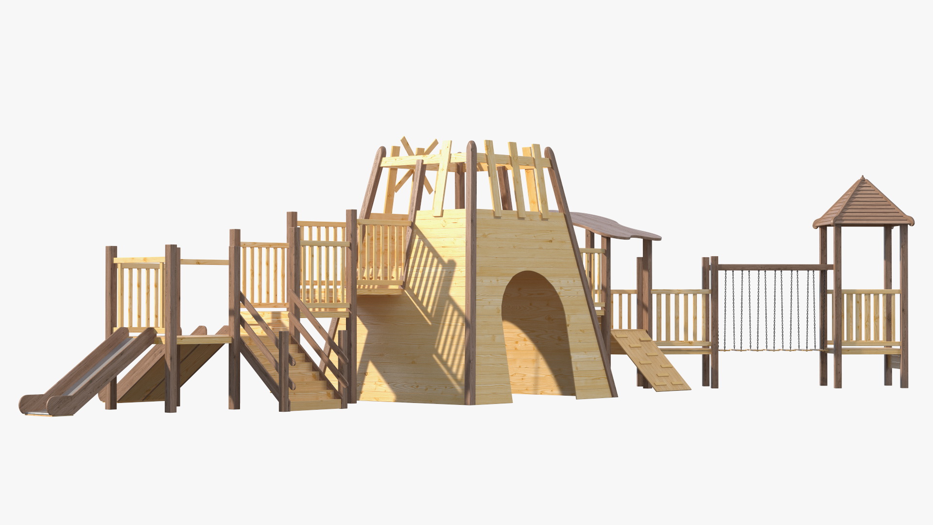3D model Childrens Playground with Toys