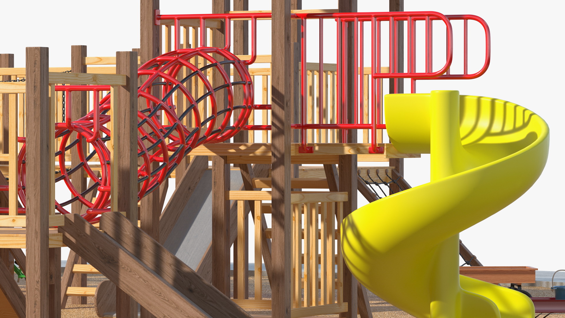 3D model Childrens Playground with Toys