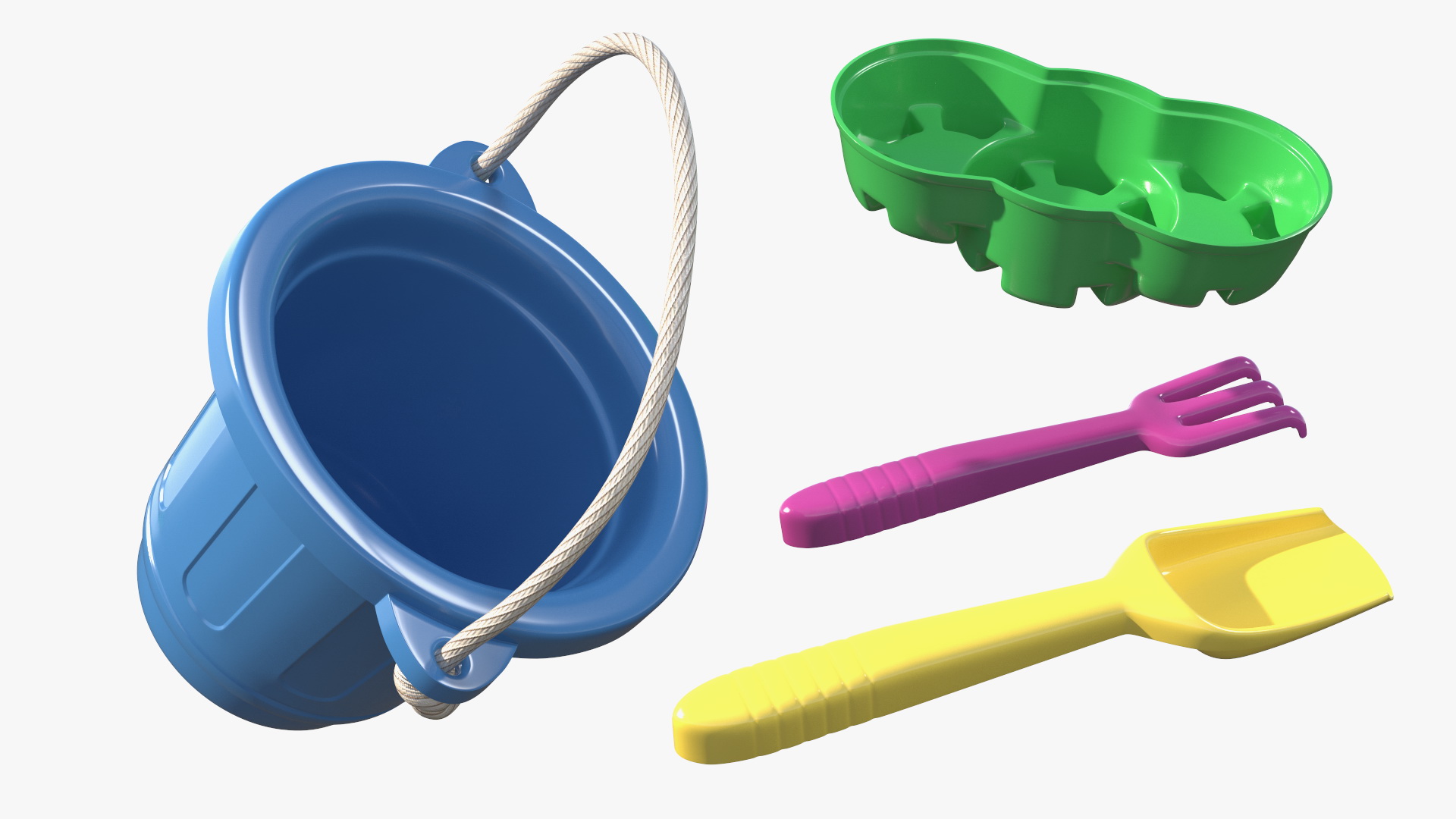 3D model Childrens Playground with Toys
