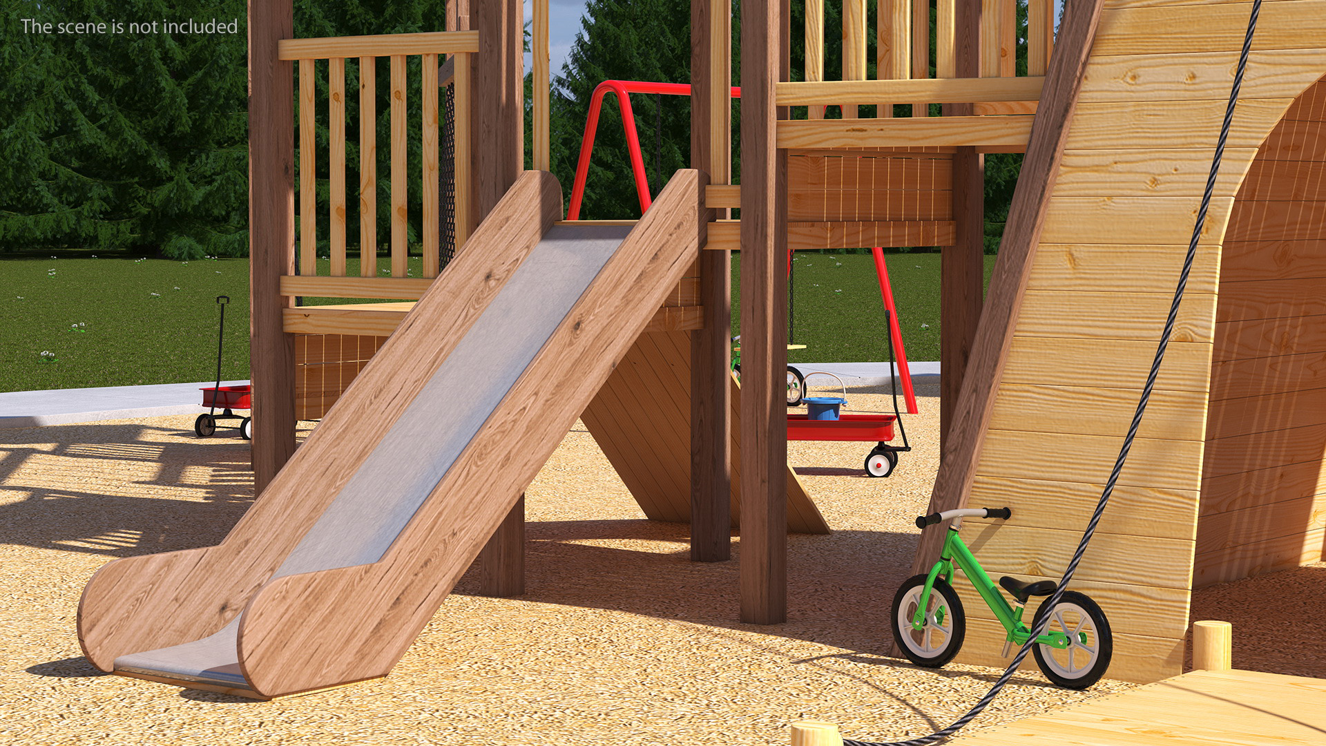 3D model Childrens Playground with Toys