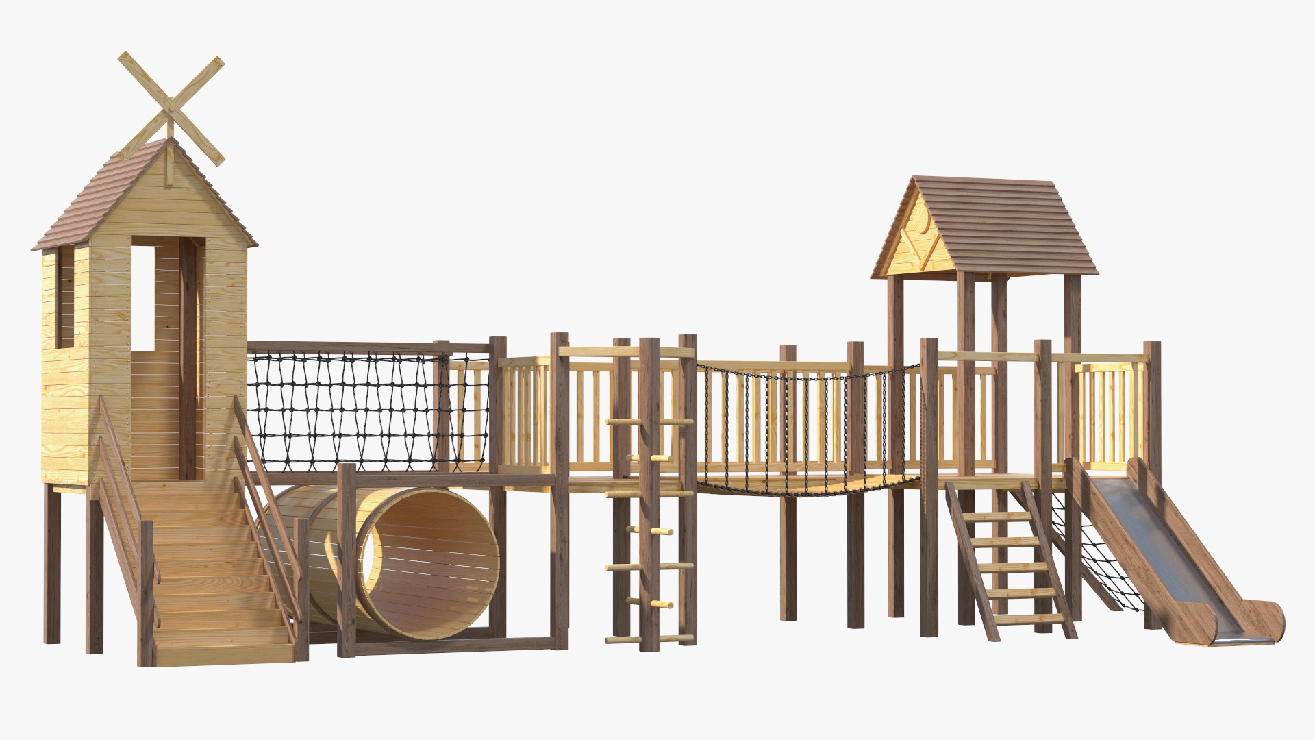 3D model Childrens Playground with Toys