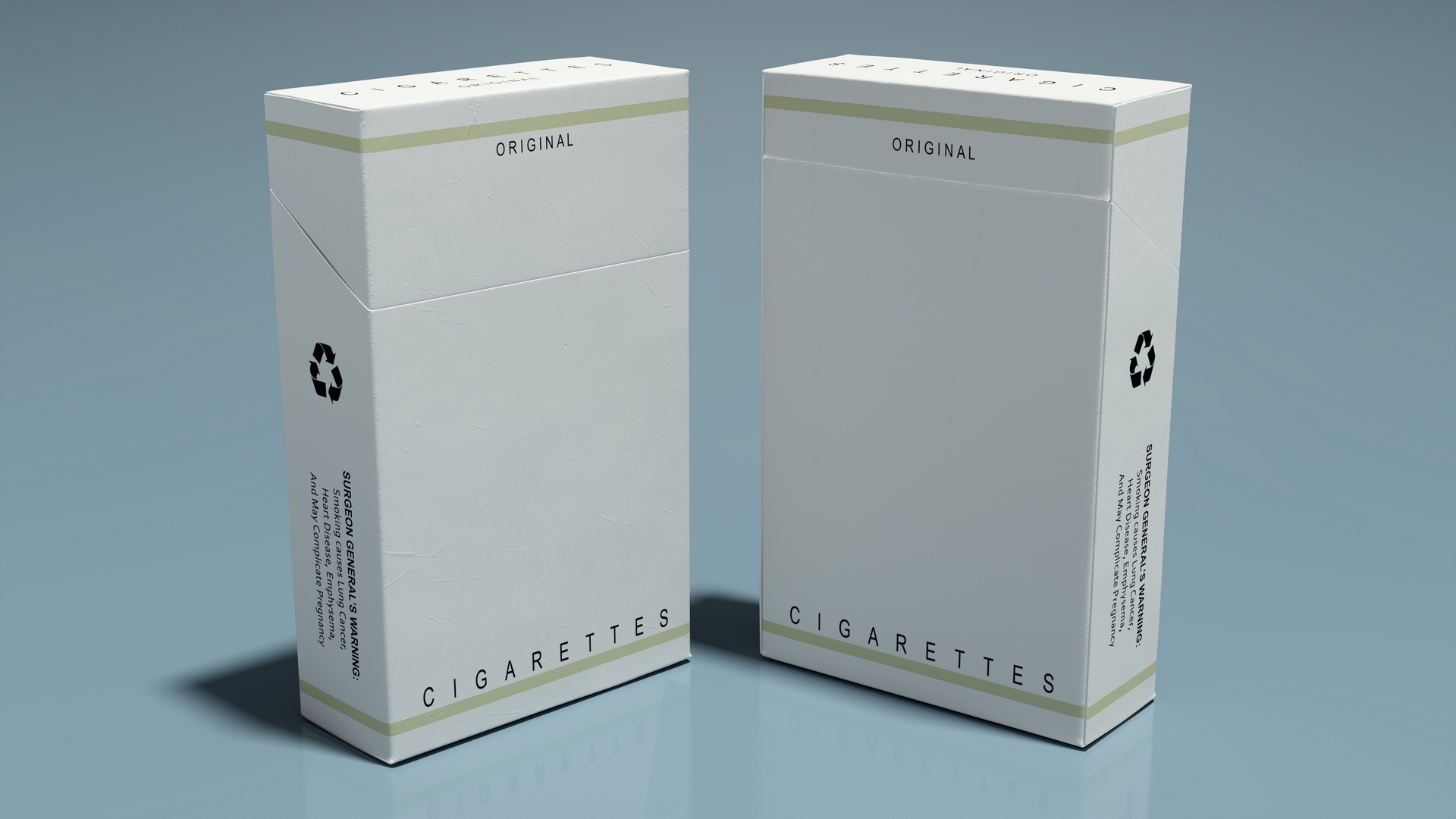Cigarette Pack 3D model