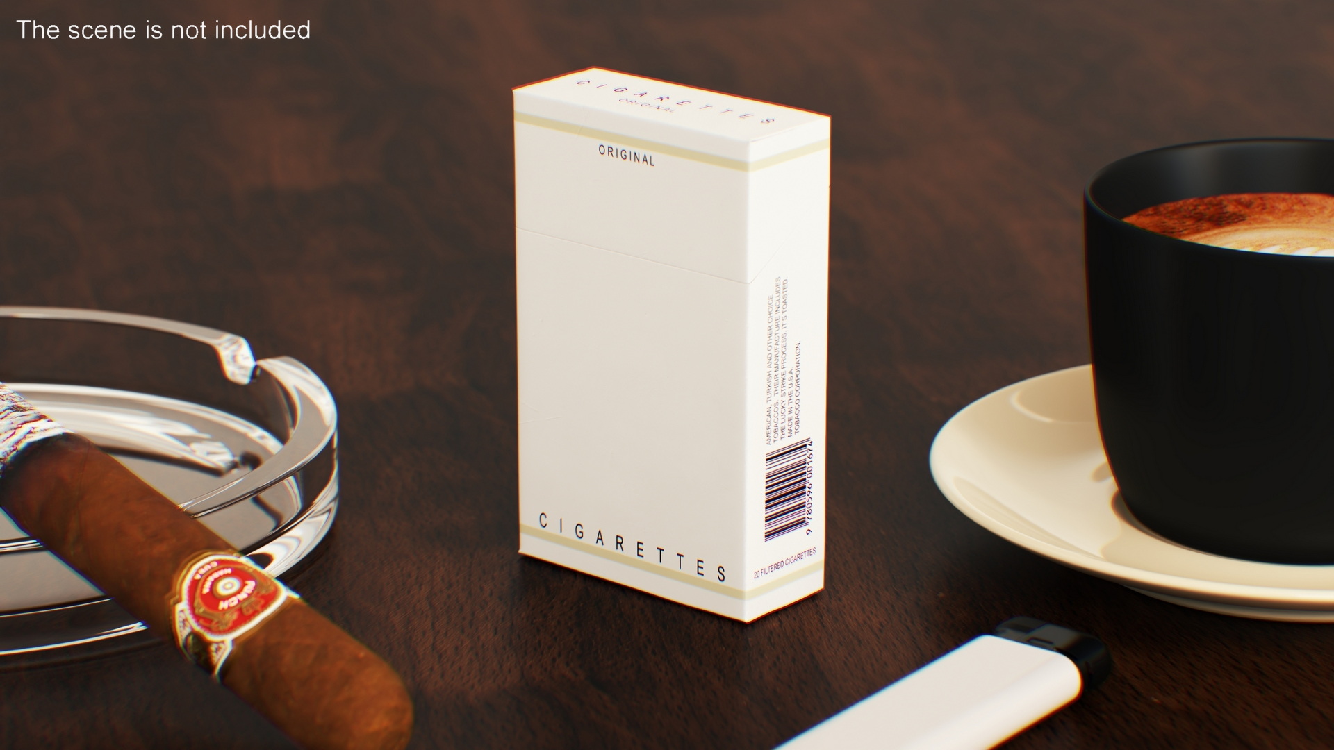 Cigarette Pack 3D model