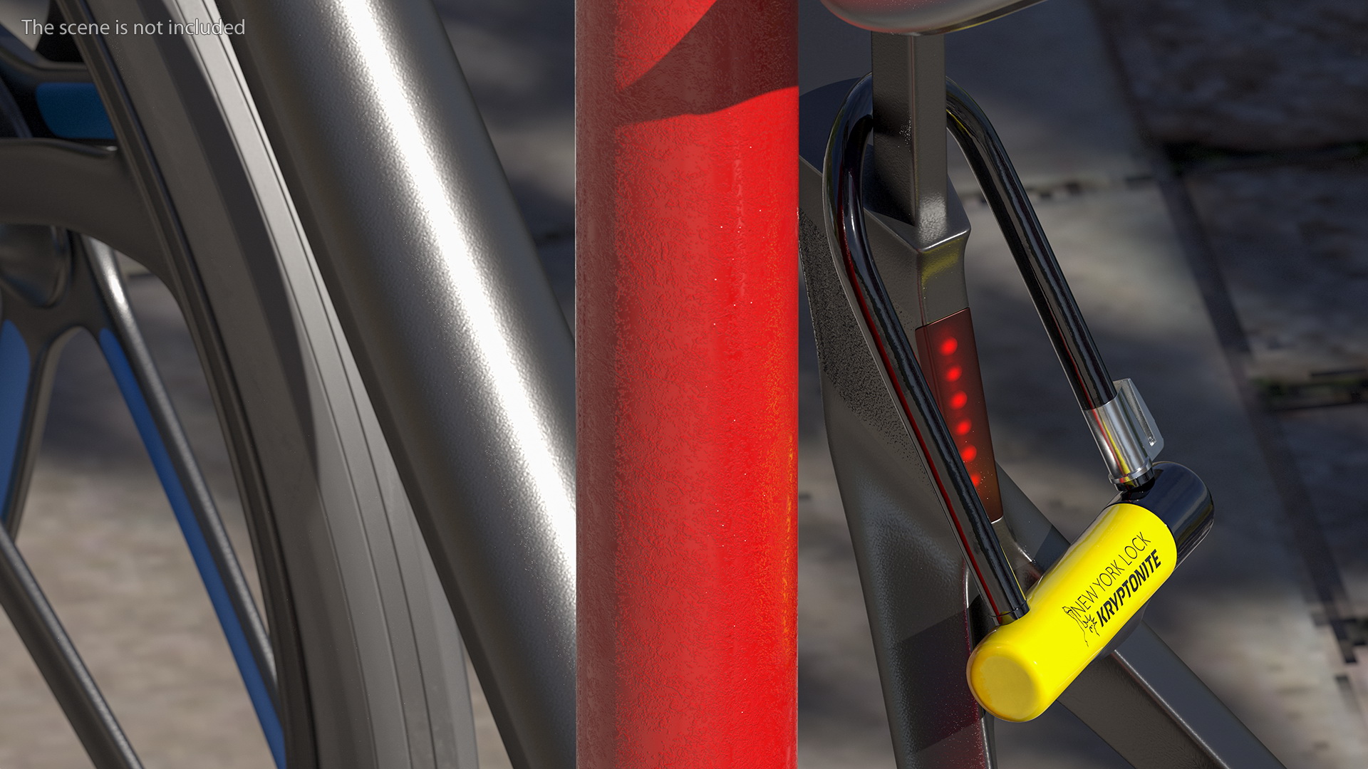 3D Kryptonite Heavy Duty Bicycle U Lock