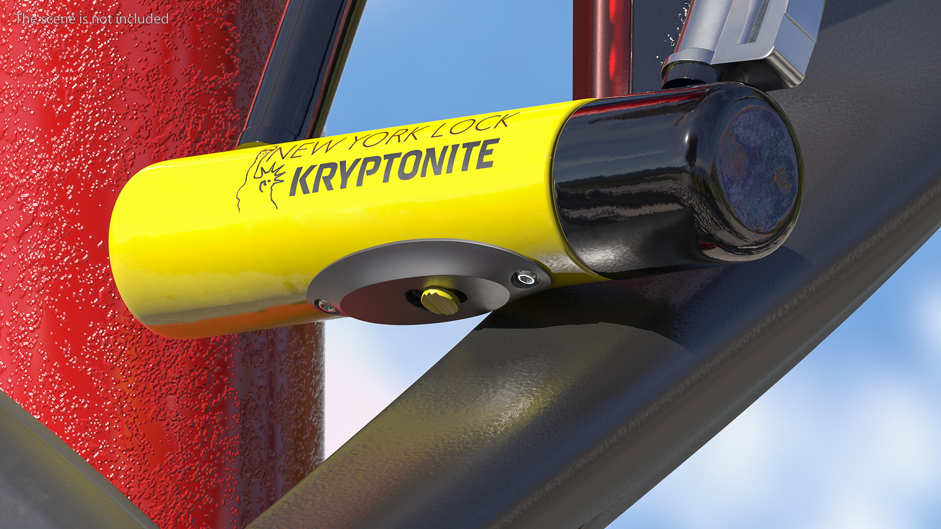 3D Kryptonite Heavy Duty Bicycle U Lock