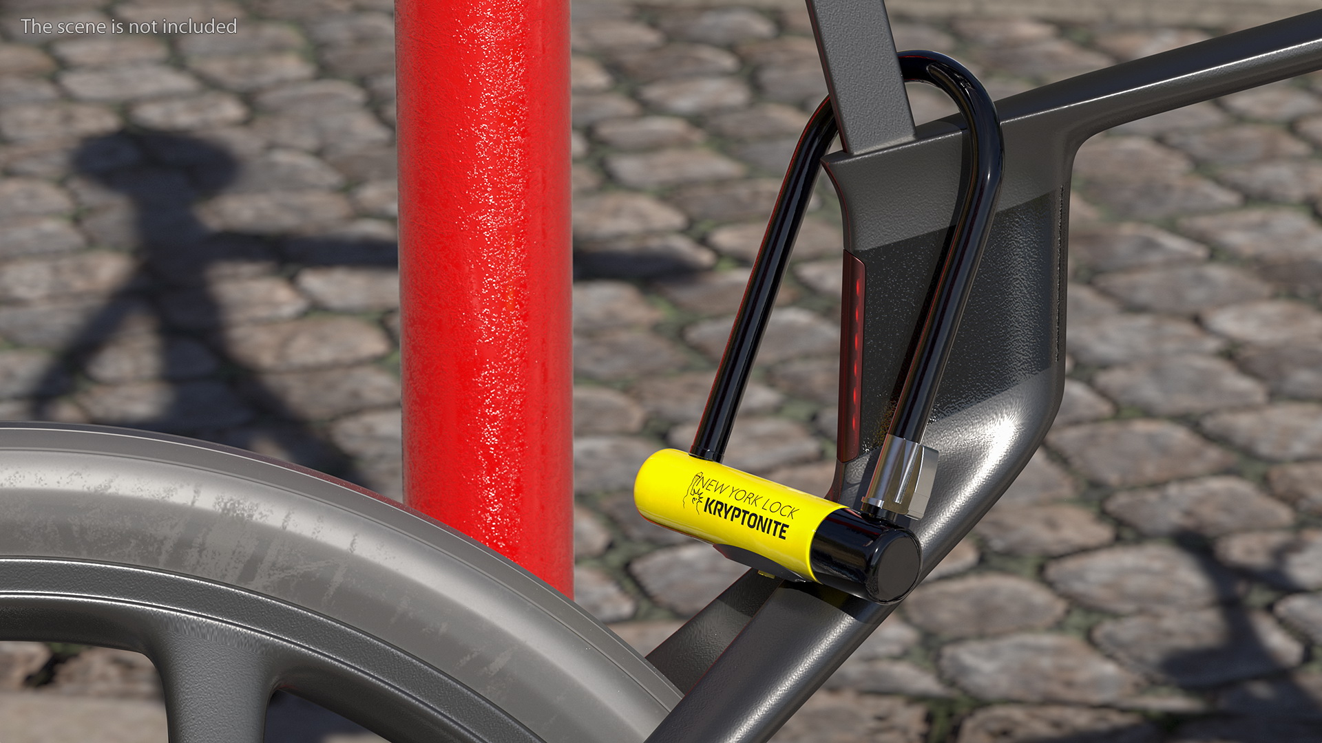 3D Kryptonite Heavy Duty Bicycle U Lock