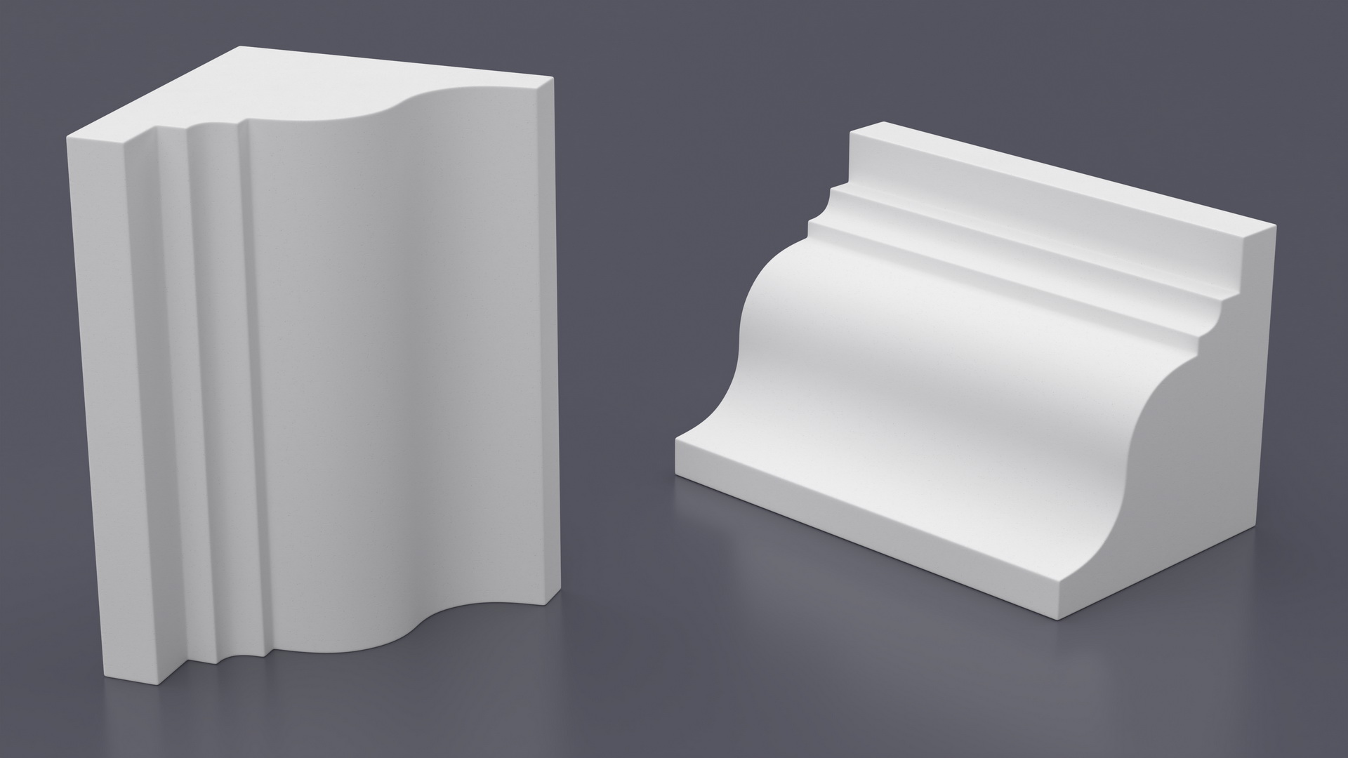 3D Architectural Molding Gypsum Type 17