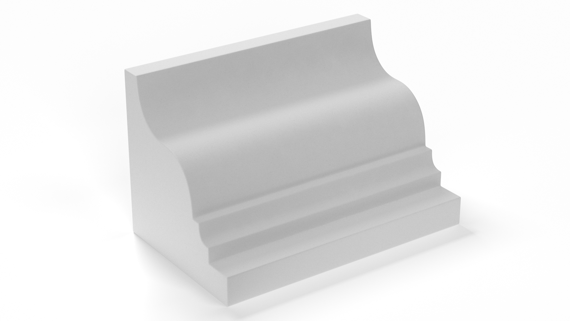 3D Architectural Molding Gypsum Type 17