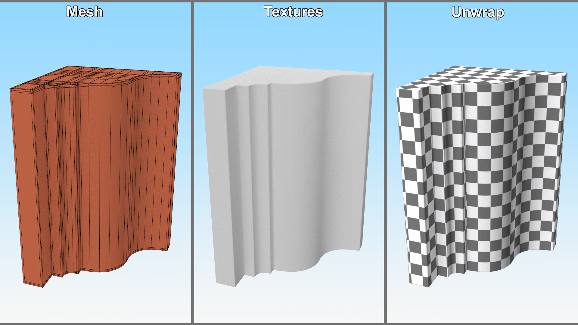 3D Architectural Molding Gypsum Type 17