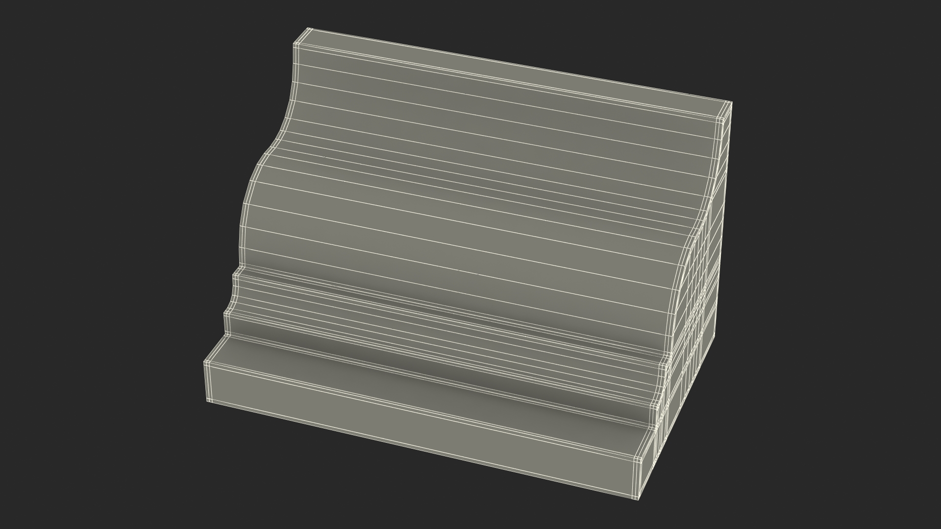 3D Architectural Molding Gypsum Type 17