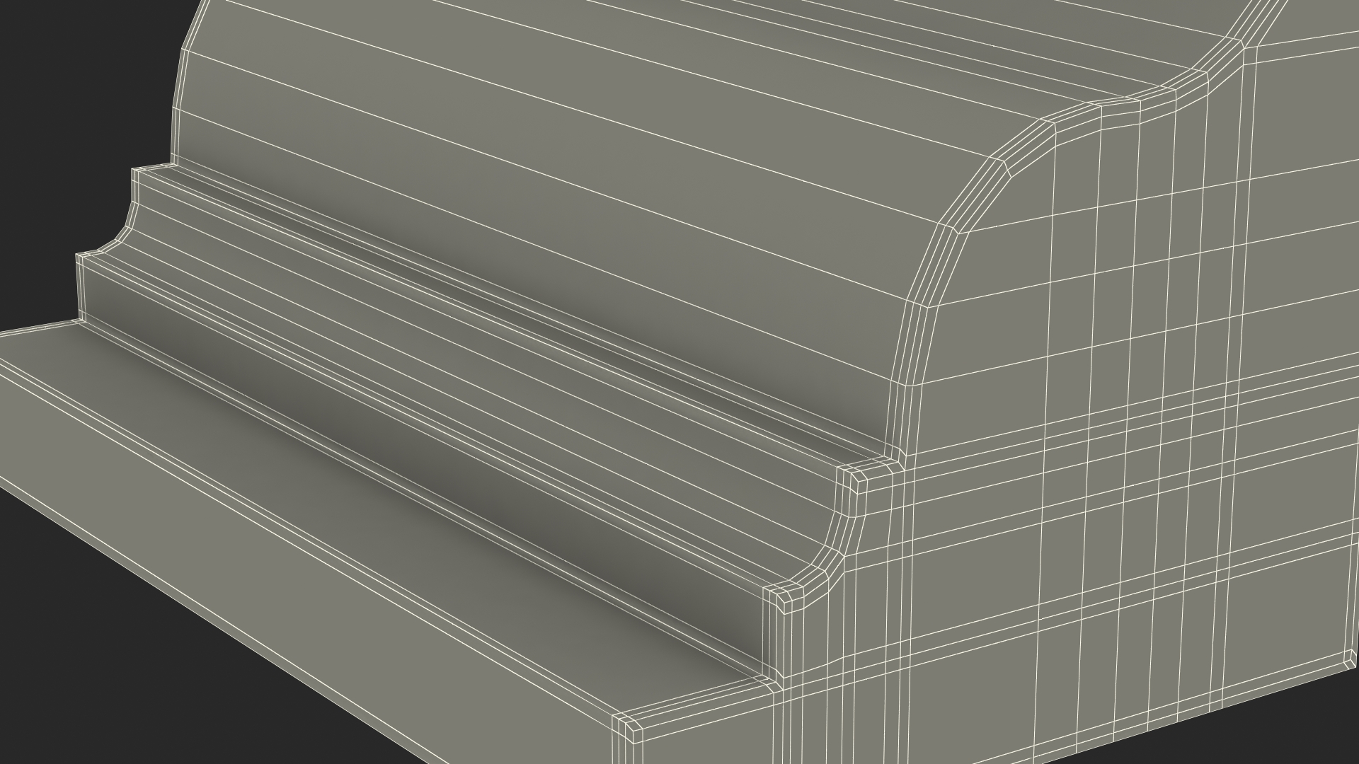 3D Architectural Molding Gypsum Type 17