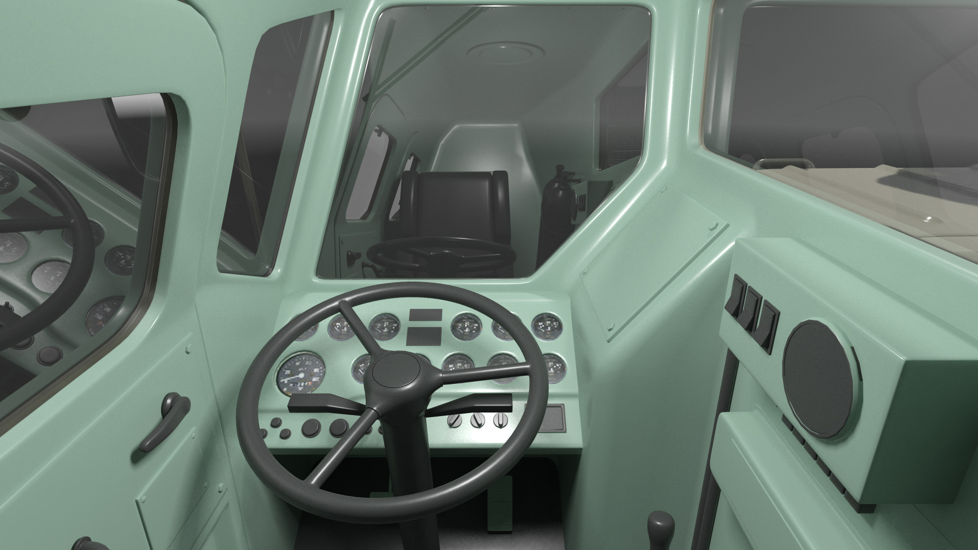 3D Maz 7910 8x8 Truck Camouflage Rigged