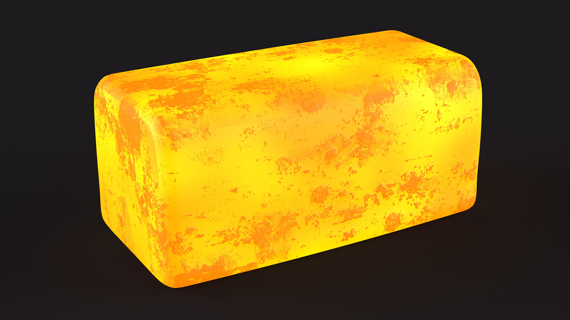Piece of Red-Hot Metal 3D