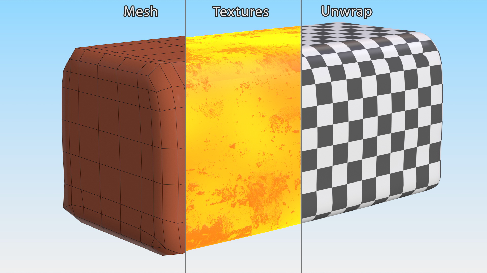Piece of Red-Hot Metal 3D