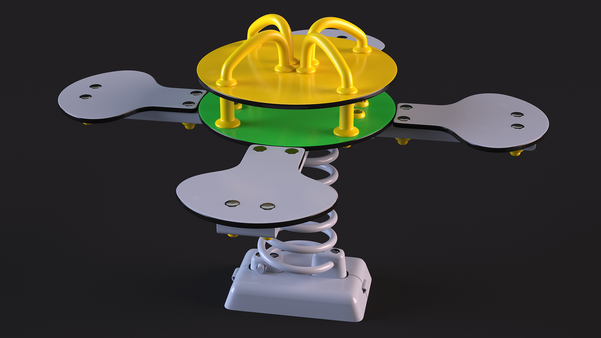 3D Playground Flower Springer