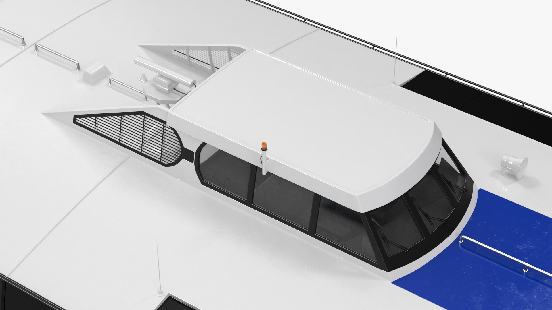 River Bus Boat 3D model