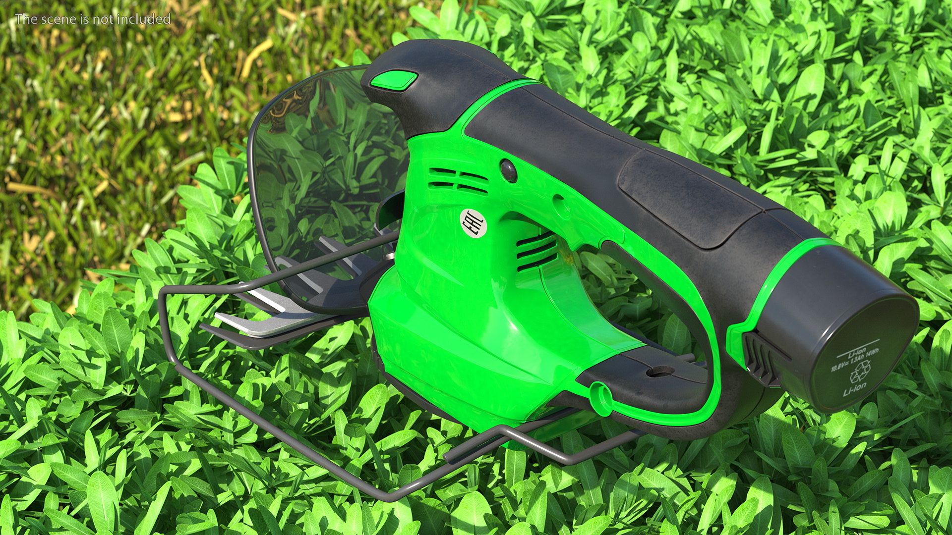 Cordless Electric Grass Shear 3D model
