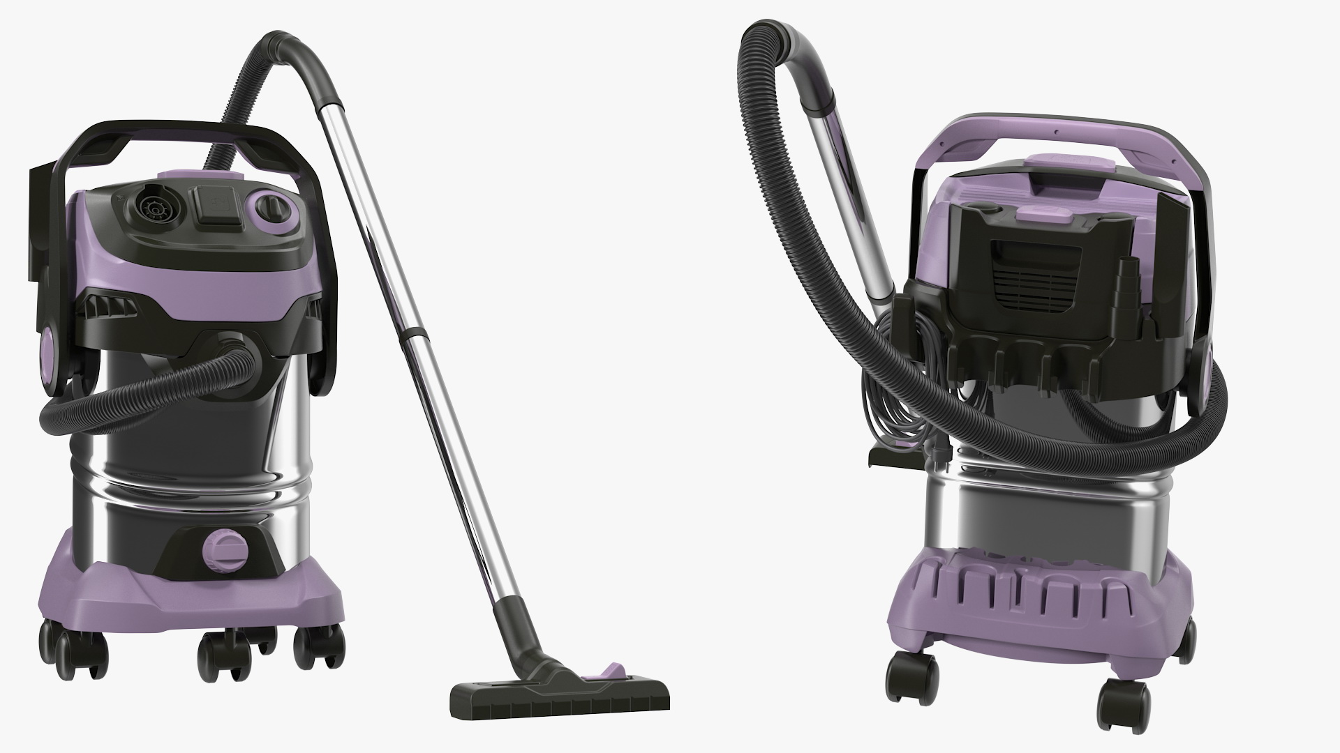 3D model Industrial Vacuum Cleaner