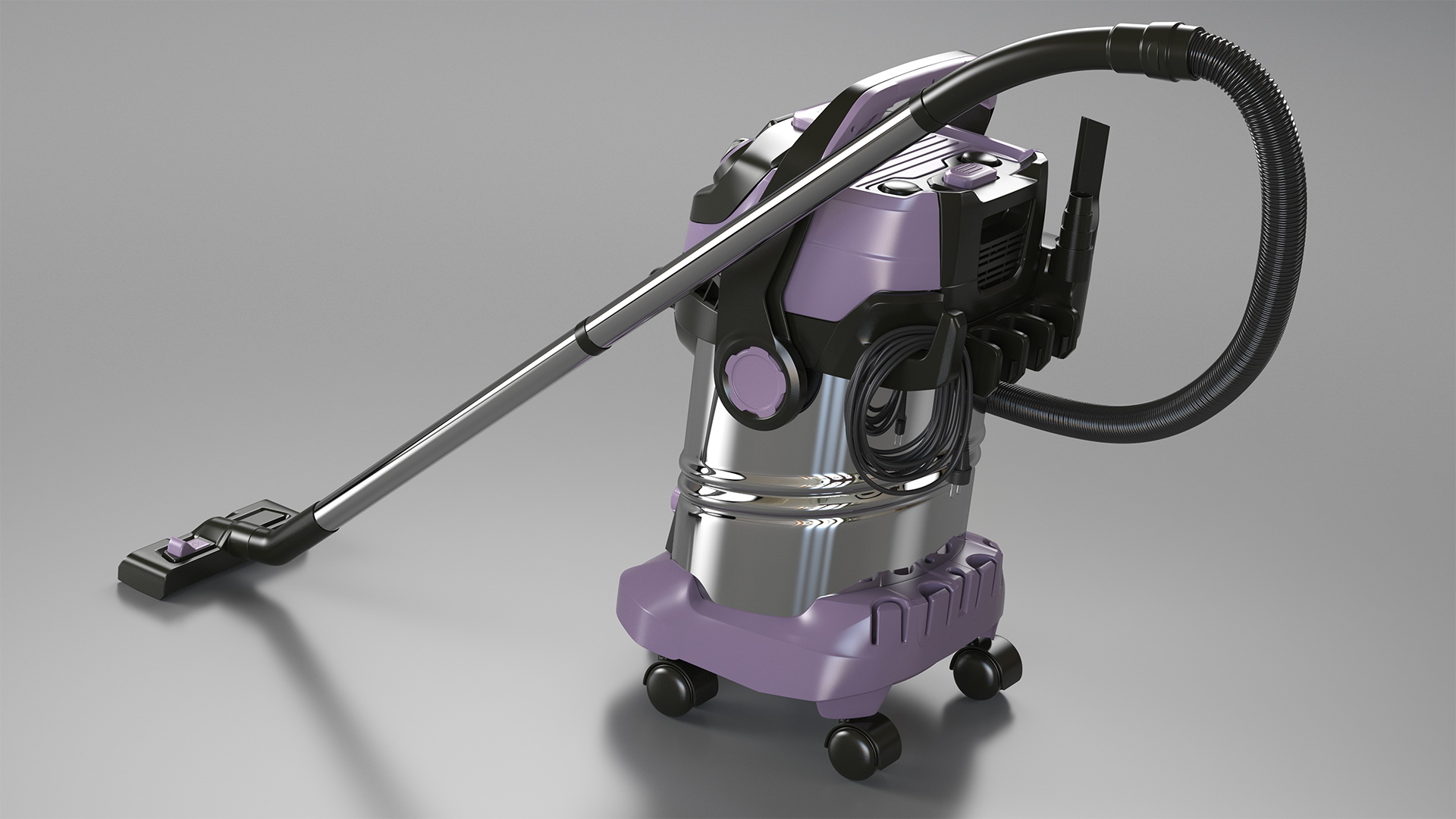 3D model Industrial Vacuum Cleaner