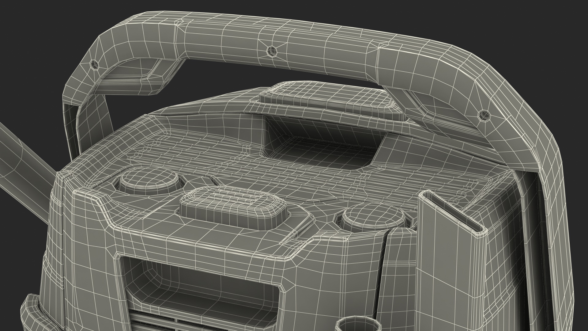 3D model Industrial Vacuum Cleaner