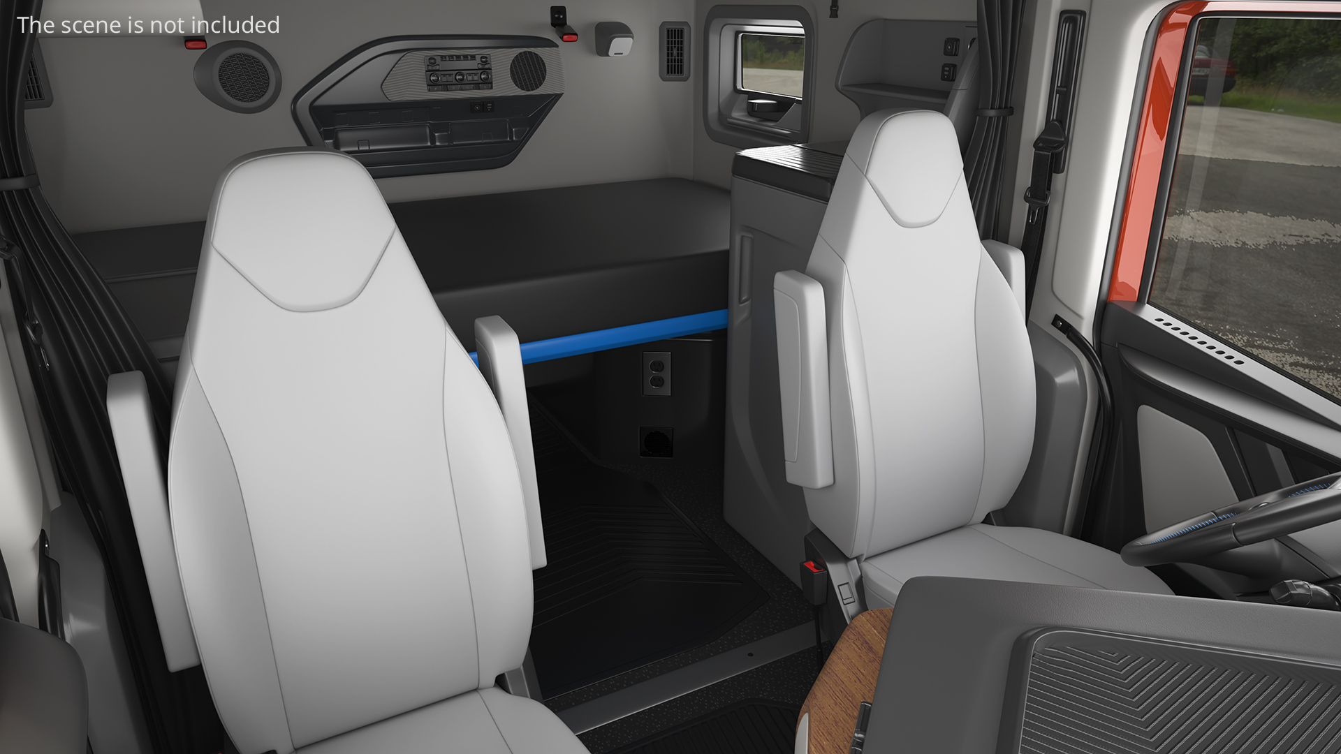 Aerodynamic Tractor Unit with Lowbed Trailer - view 6
