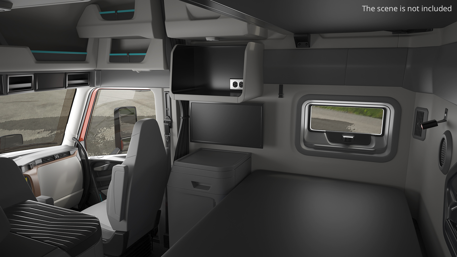 Aerodynamic Tractor Unit with Lowbed Trailer - view 7