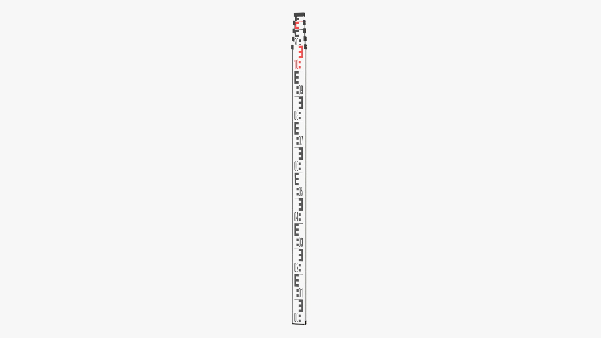 3D model Levelling Telescopic Rail