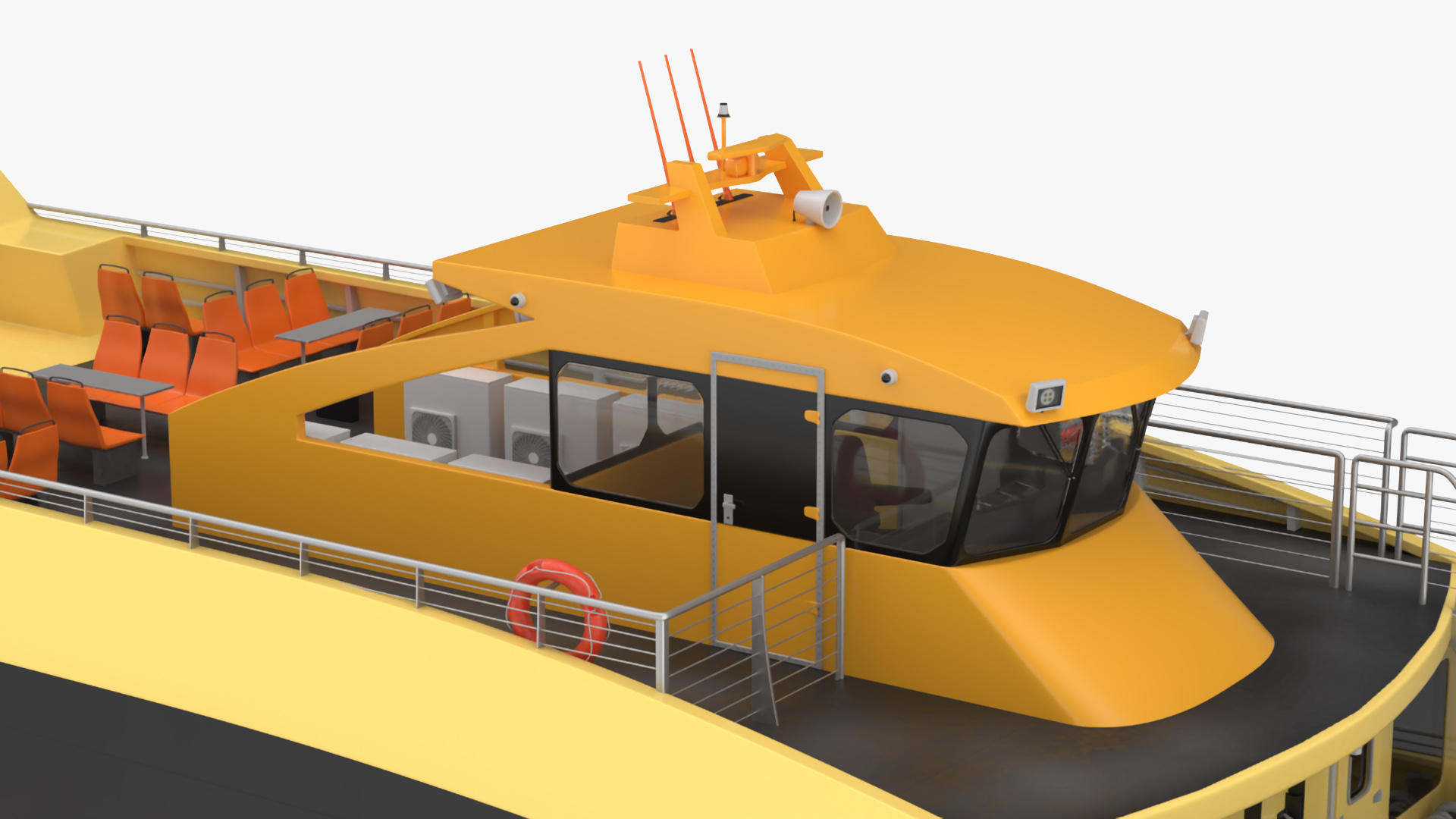 3D River Passenger Ferry