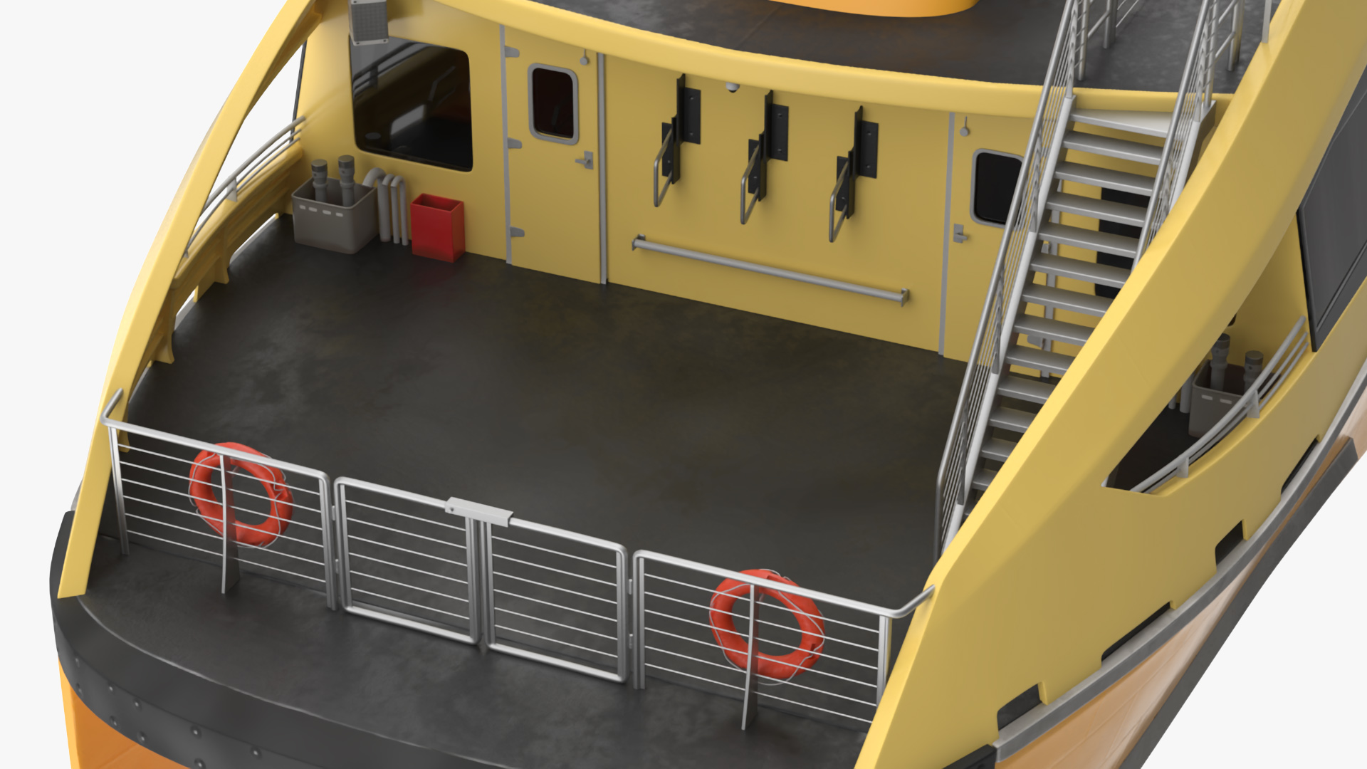 3D River Passenger Ferry